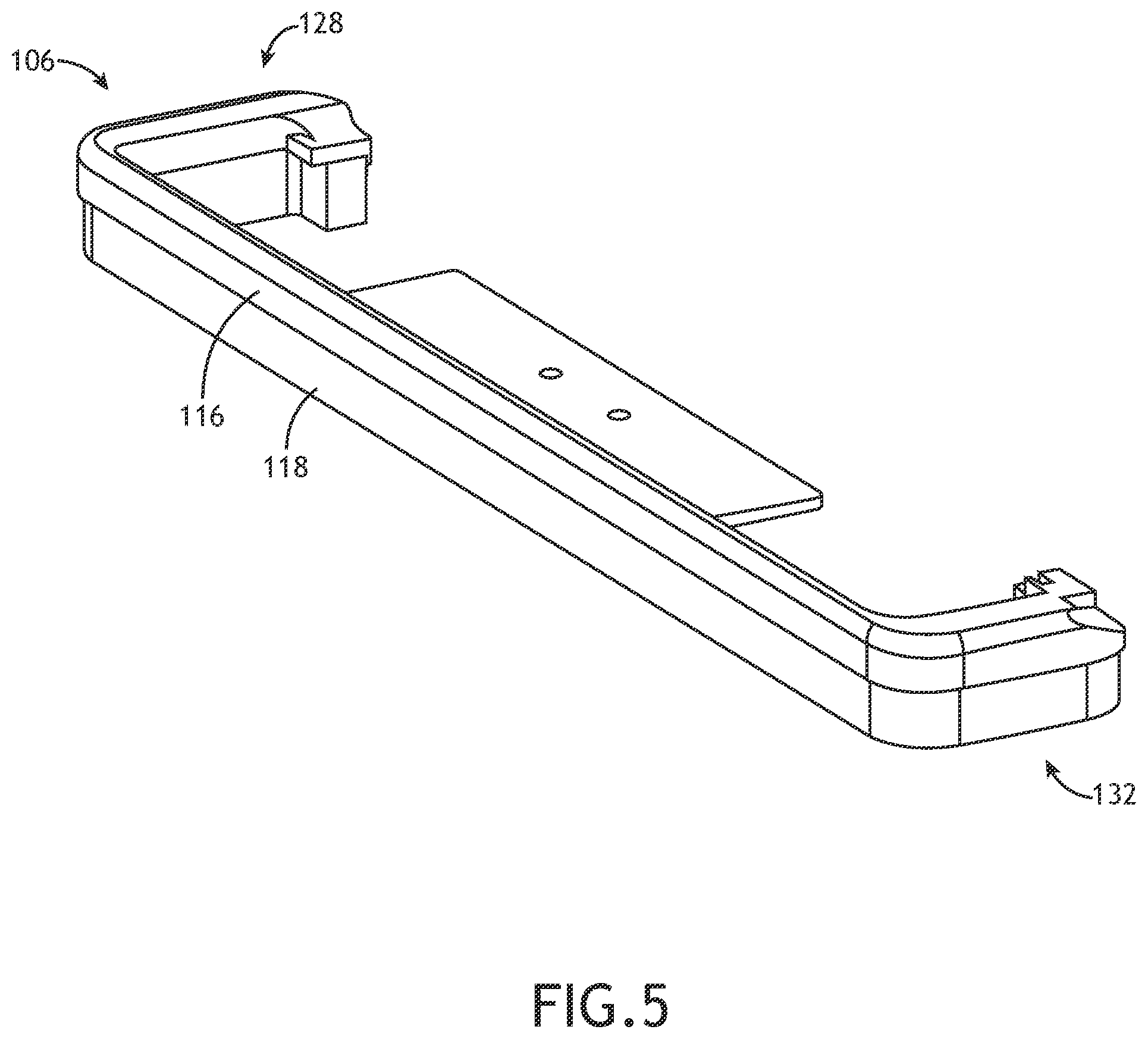 Patent US12492002 Figure 5 – Floor seal for accommodating dynamic floor motion in an aircraft or other conveyance