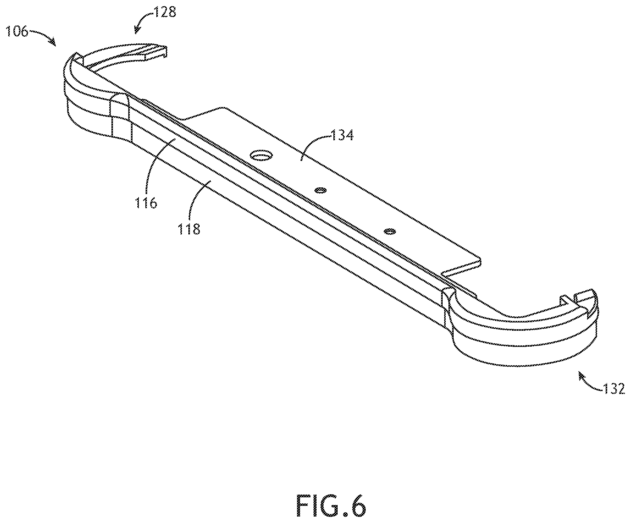 Patent US12492002 Figure 6 – Floor seal for accommodating dynamic floor motion in an aircraft or other conveyance