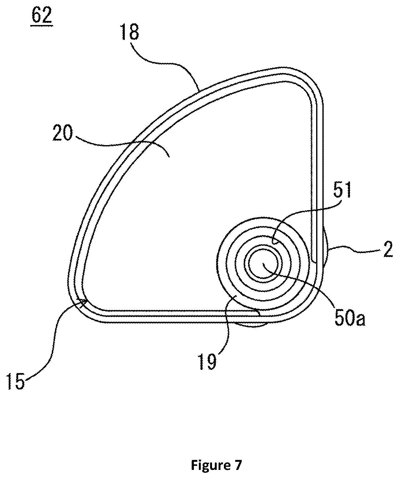 Patent US12492005 Figure 7 – Safety device and flight vehicle provided with safety device