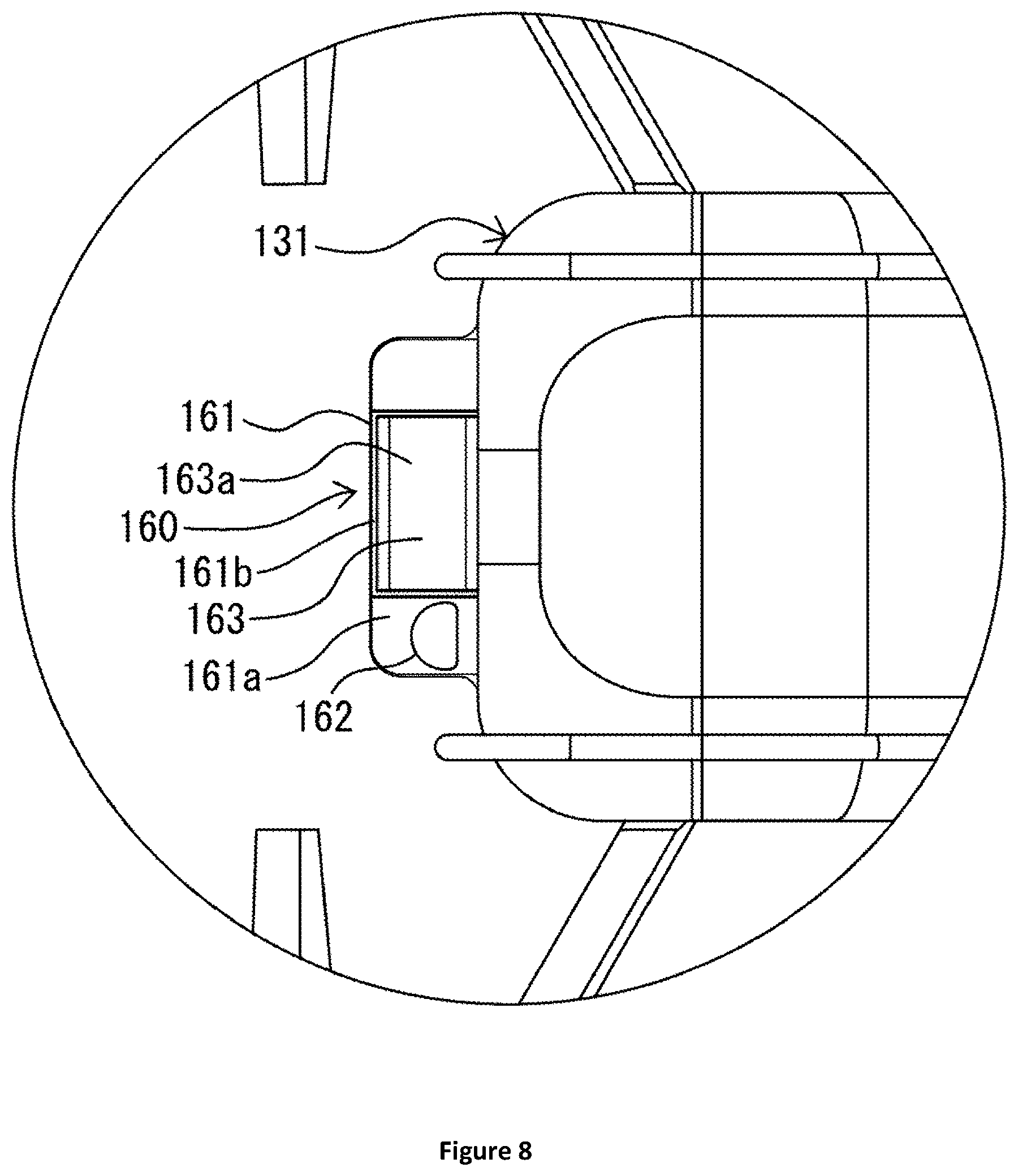 Patent US12492005 Figure 8 – Safety device and flight vehicle provided with safety device