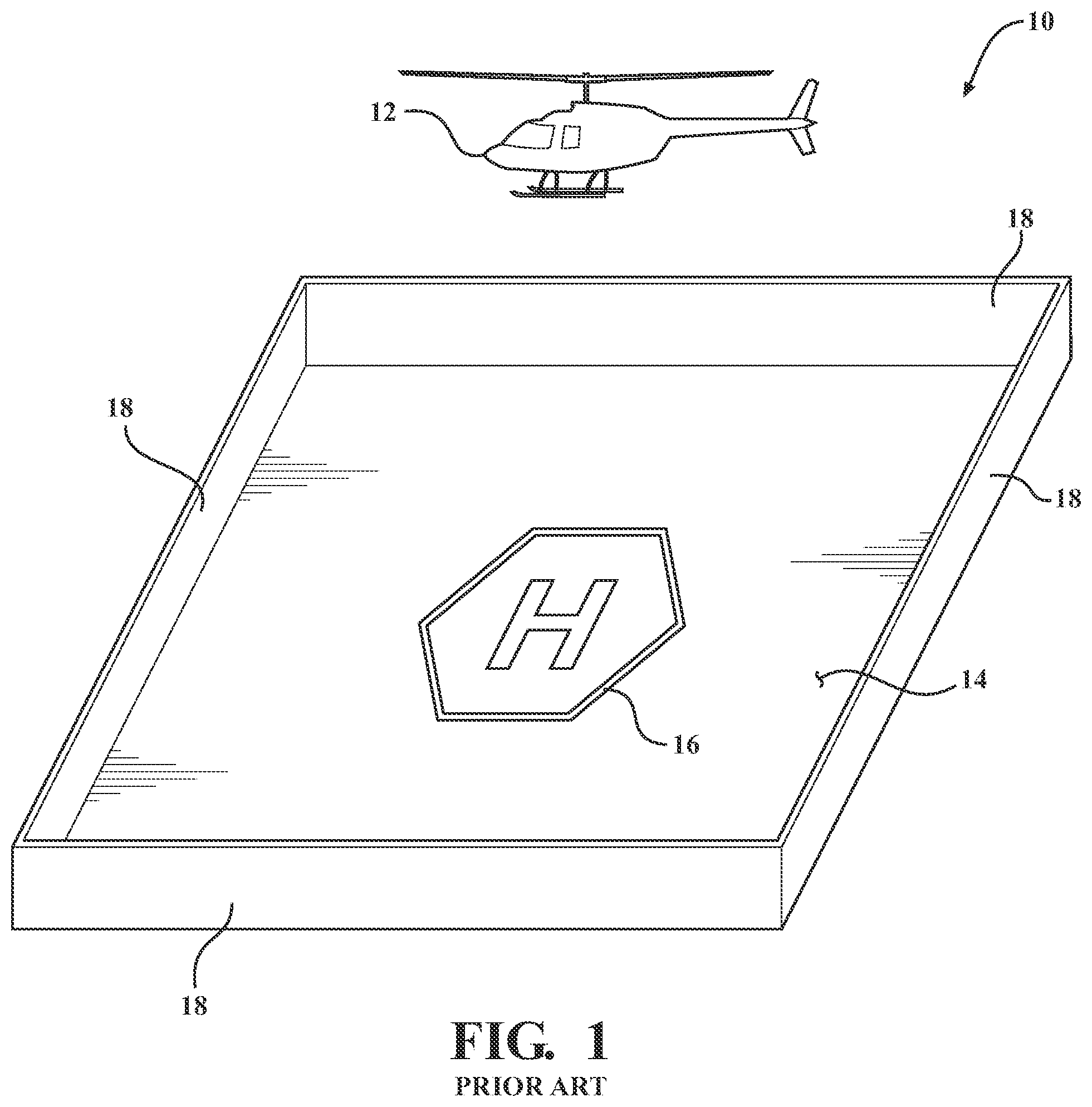 Patent US12492012 Figure 1 – System for noise control in air mobility unitizing an array of acoustic scatterers