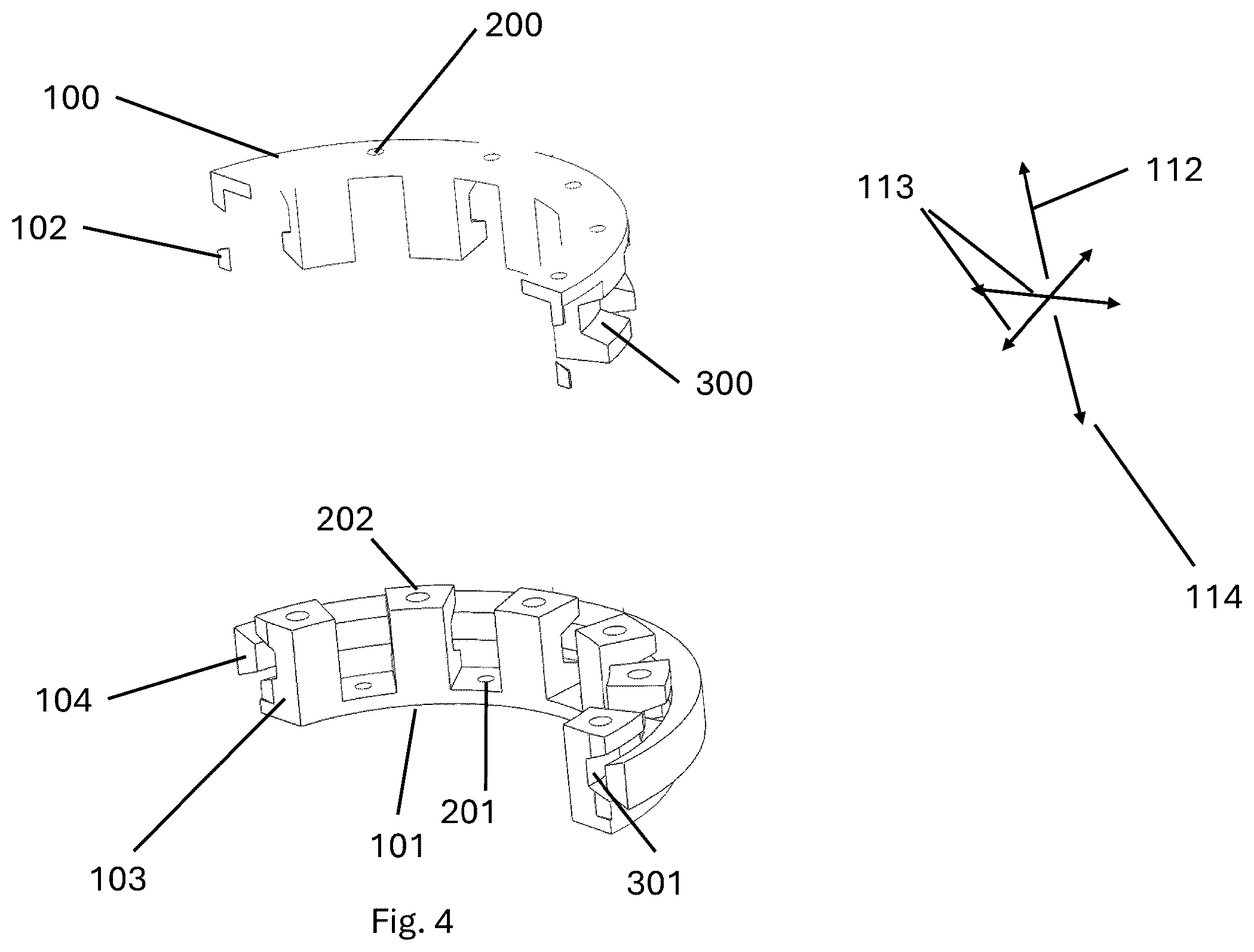 Patent US12492018 Figure 4 – Payload separation device and method
