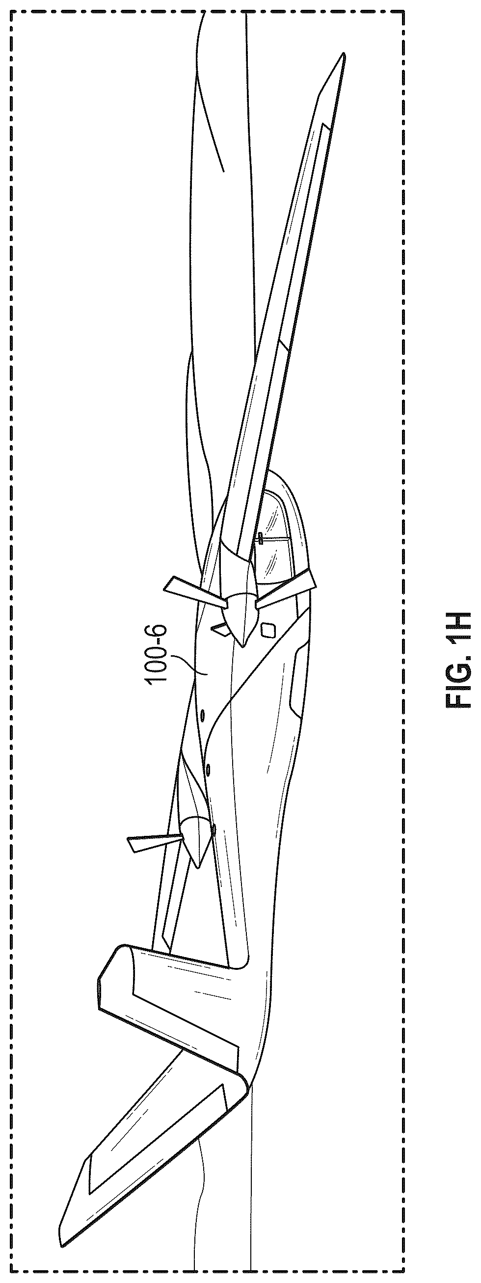 Patent US12492020 Figure 8 – Electric autonomous aircraft