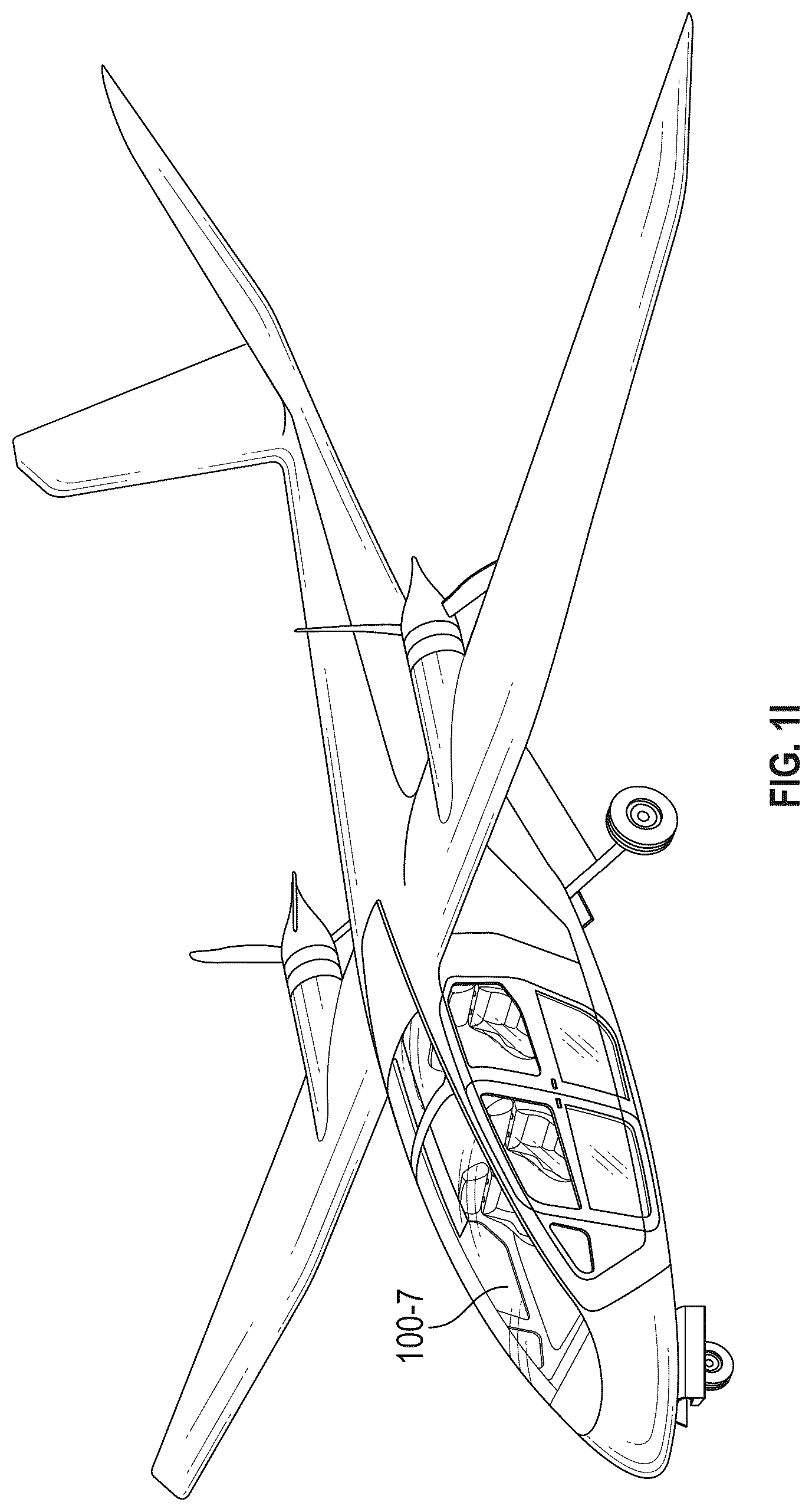 Patent US12492020 Figure 9 – Electric autonomous aircraft