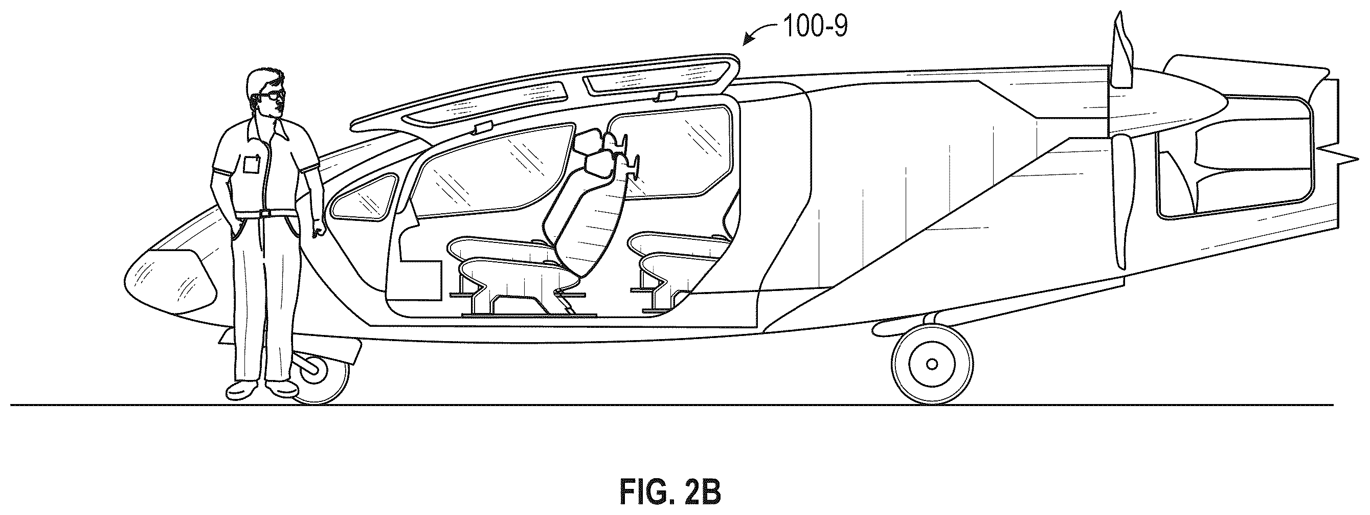 Patent US12492020 Figure 11 – Electric autonomous aircraft
