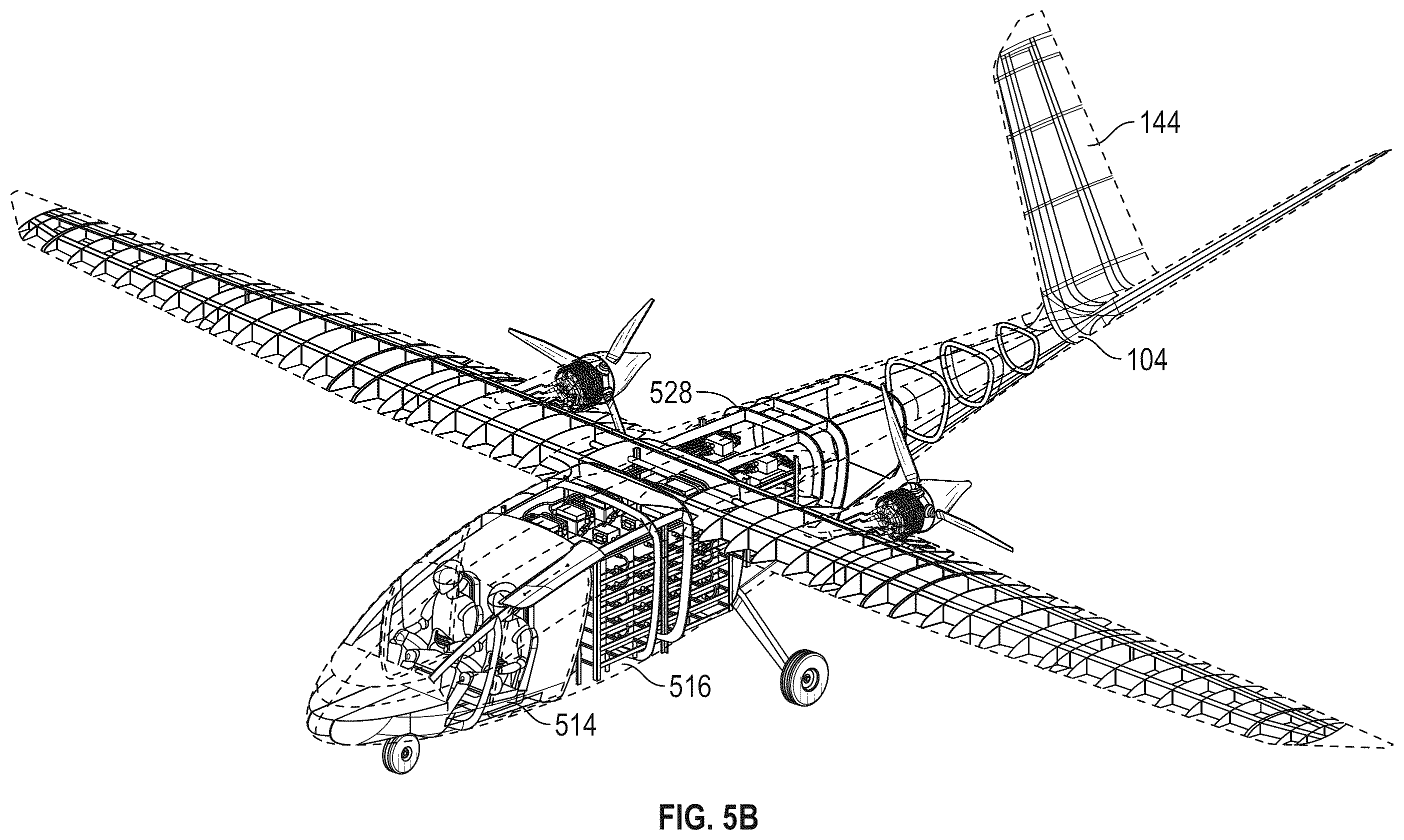 Patent US12492020 Figure 19 – Electric autonomous aircraft