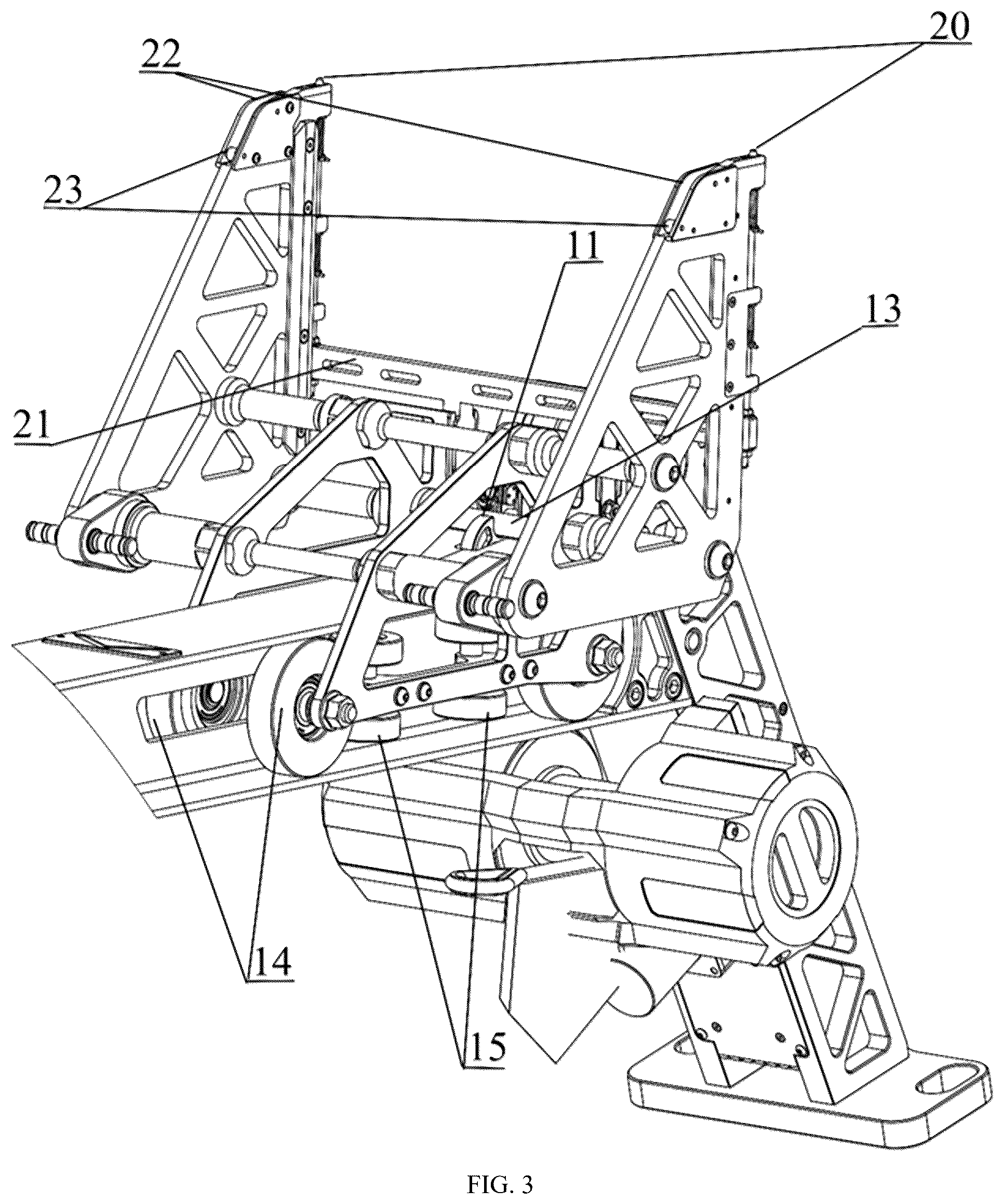 Patent US12492023 Figure 3 – Catapult launcher for a fixed-wing unmanned aerial vehicle (UAV)