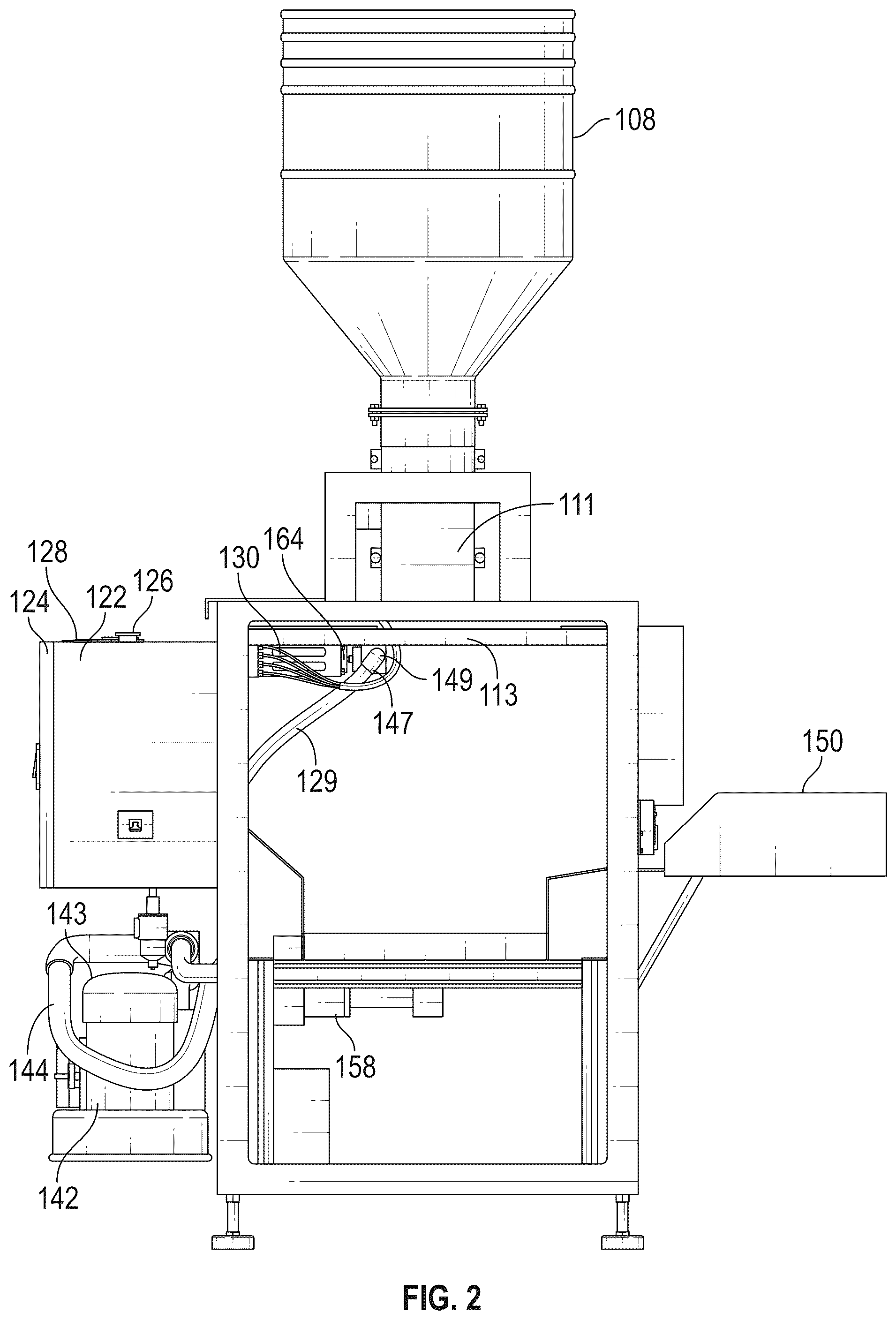 Patent US12492024 Figure 2 – System and method for a substrate filling machine
