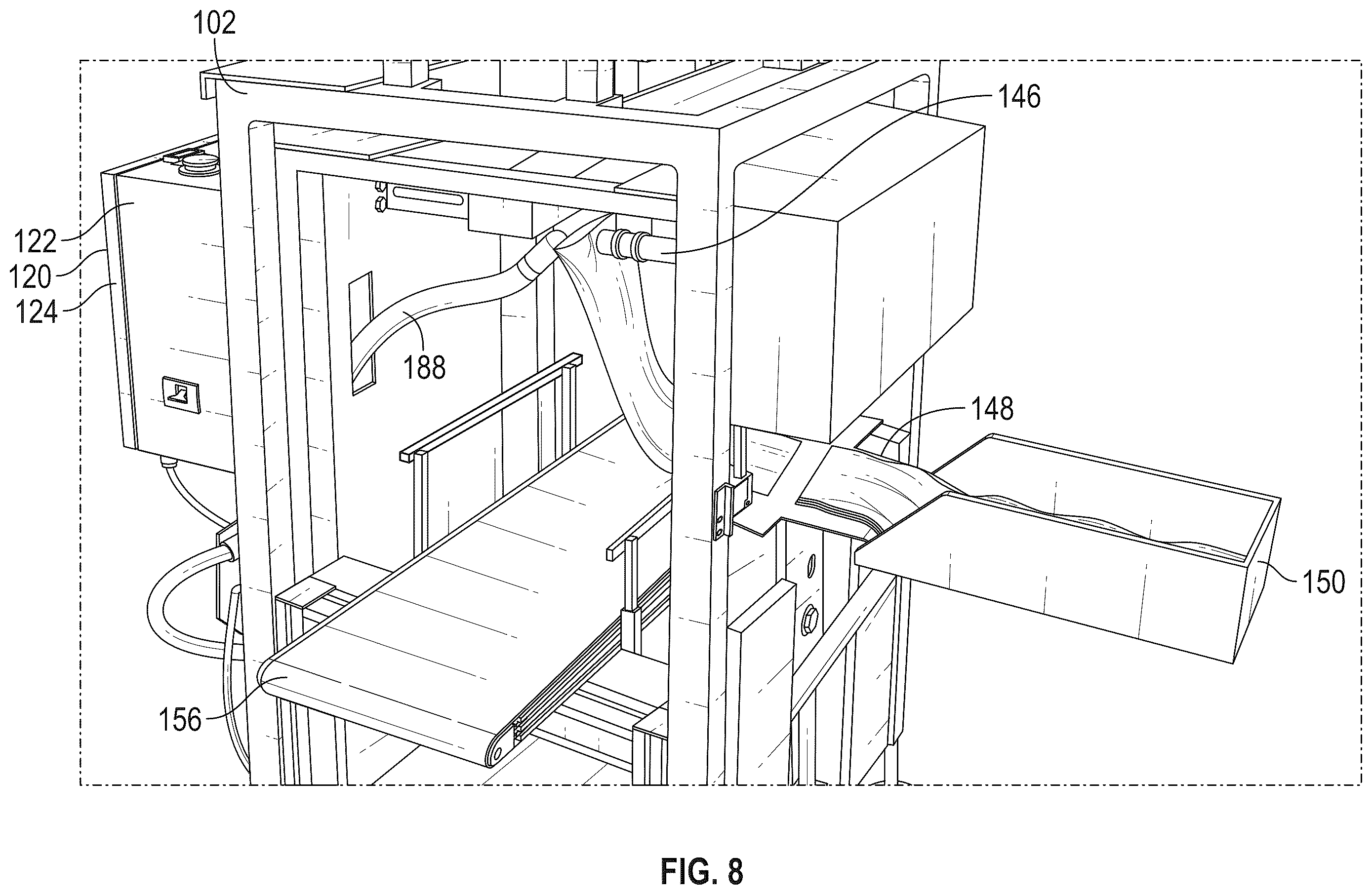 Patent US12492024 Figure 8 – System and method for a substrate filling machine