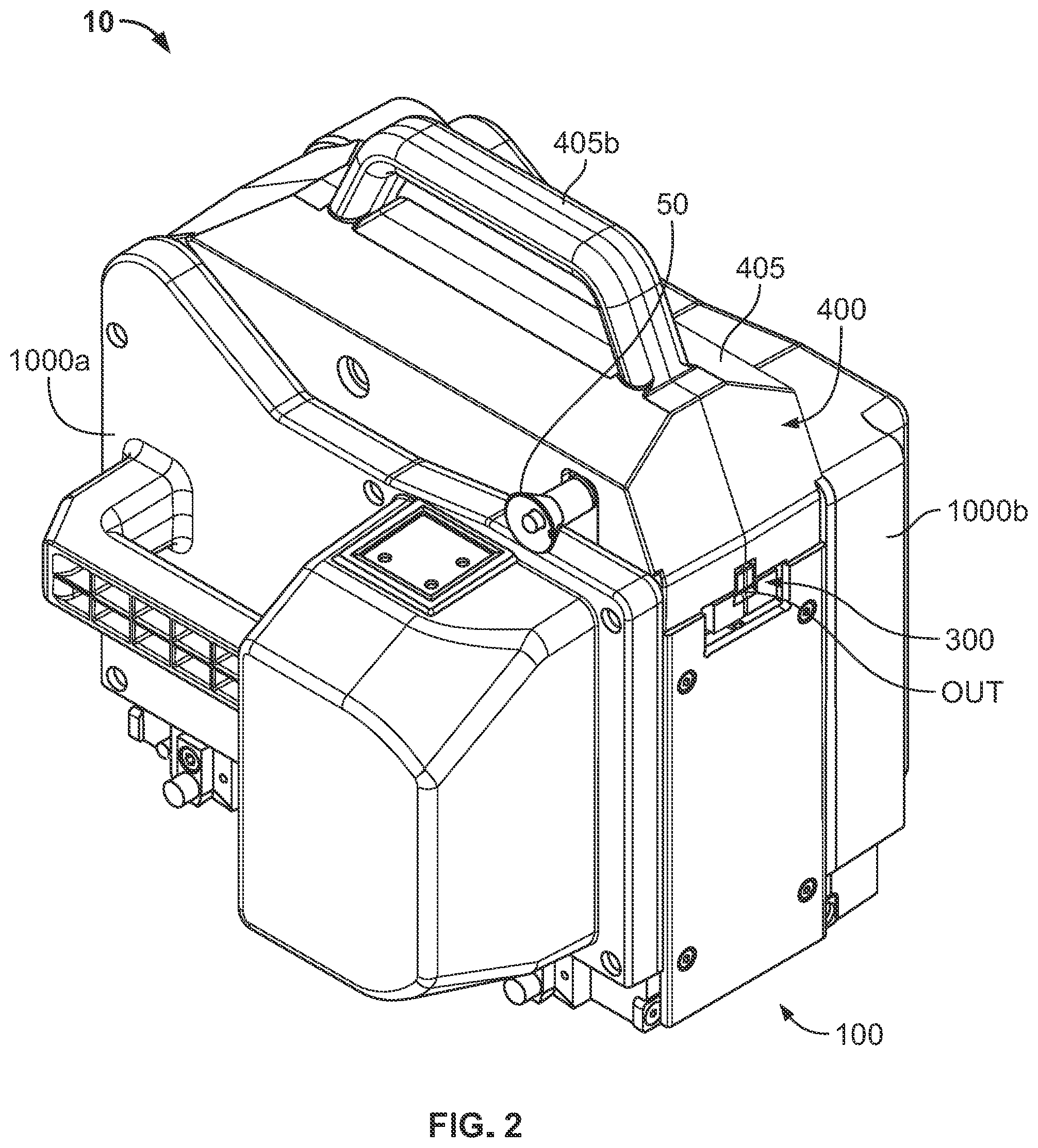 Patent US12492026 Figure 2 – Strap-tensioning assembly with self-energizing transitioning wheel, and strap-size-adjustment features