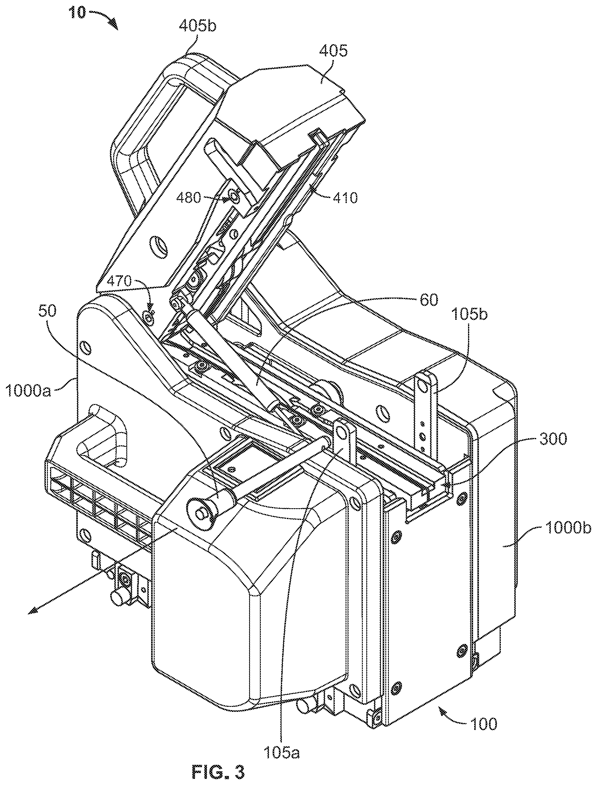 Patent US12492026 Figure 3 – Strap-tensioning assembly with self-energizing transitioning wheel, and strap-size-adjustment features