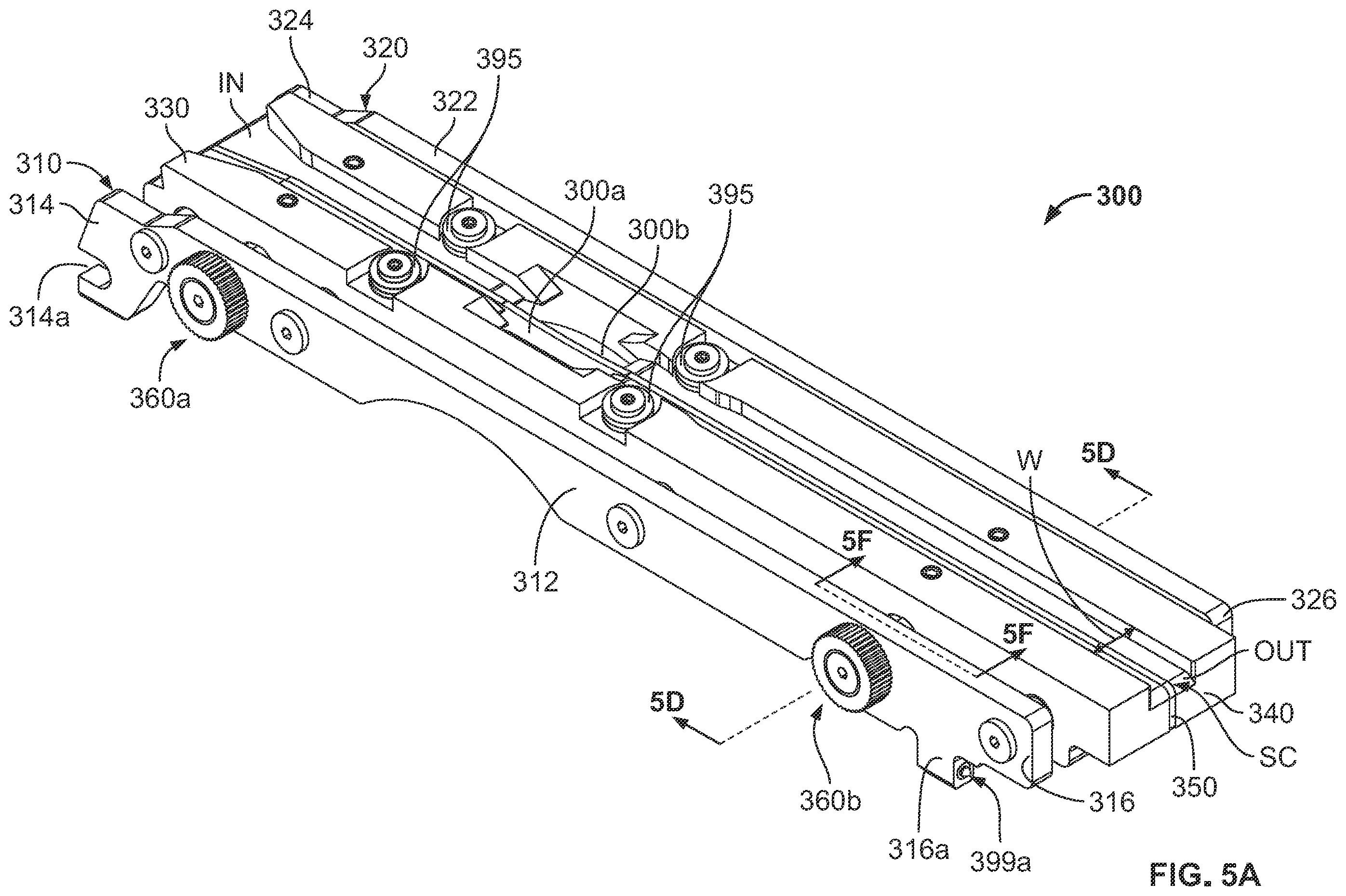 Patent US12492026 Figure 6 – Strap-tensioning assembly with self-energizing transitioning wheel, and strap-size-adjustment features