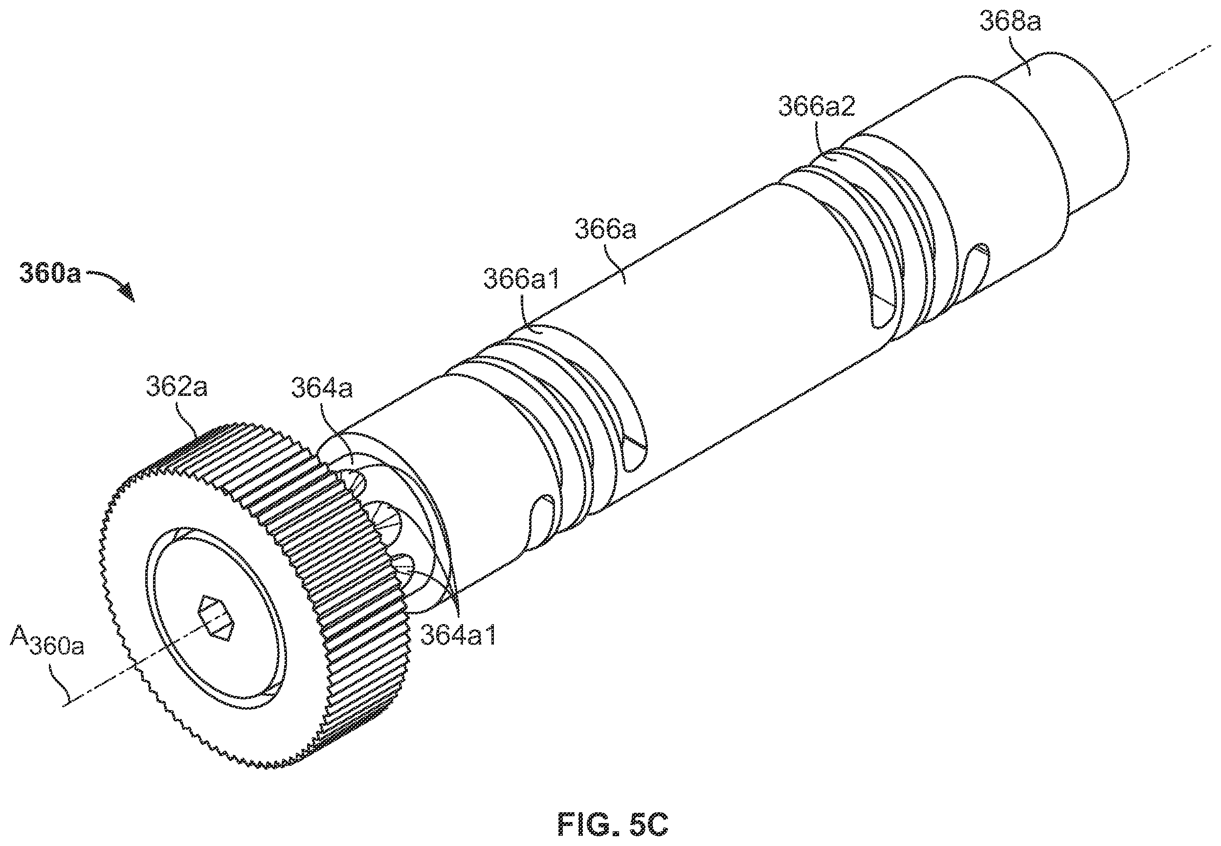 Patent US12492026 Figure 8 – Strap-tensioning assembly with self-energizing transitioning wheel, and strap-size-adjustment features