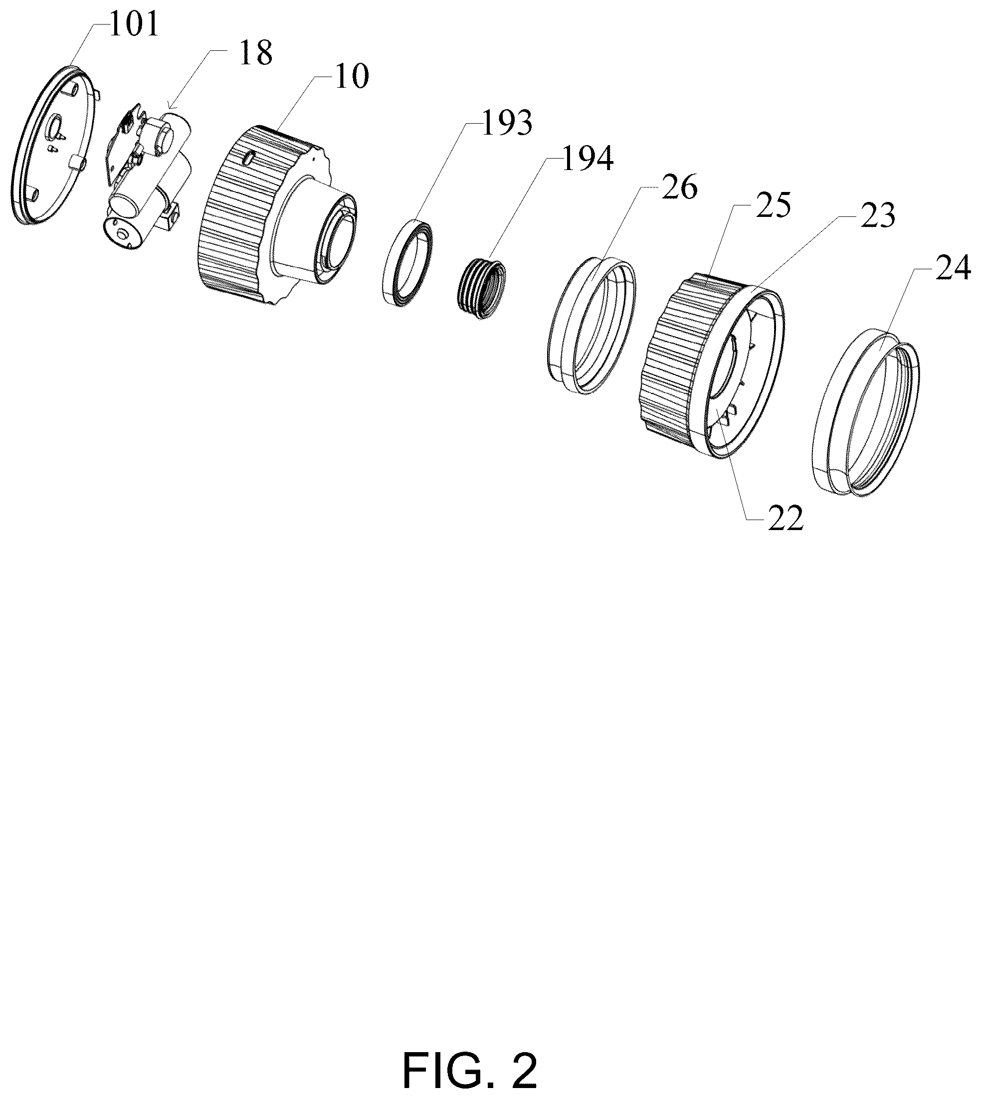 Patent US12492028 Figure 3 – Vacuum pumping device