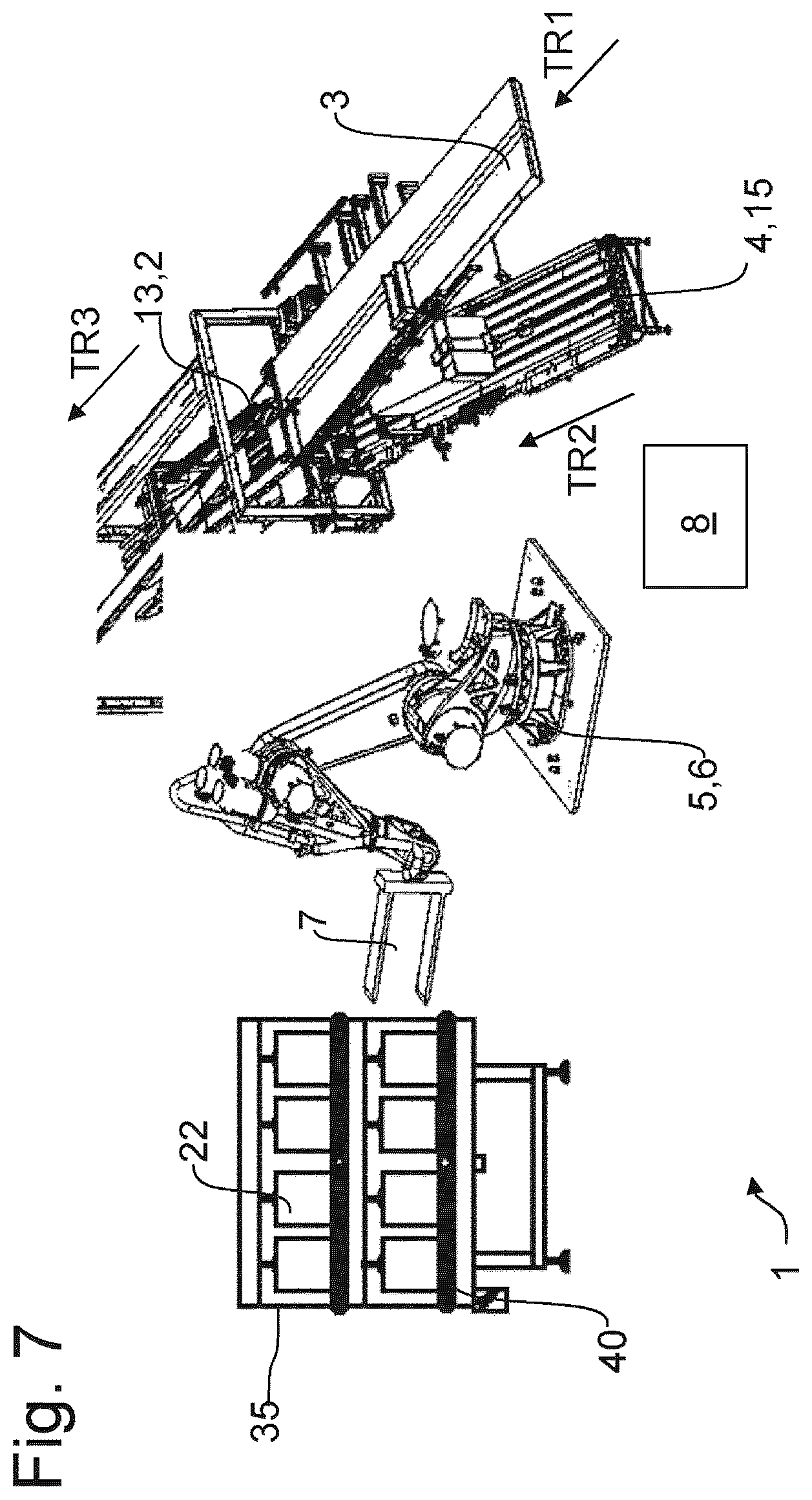Patent US12492029 Figure 6 – Packaging system and method for feeding flat packaging materials to a packaging system