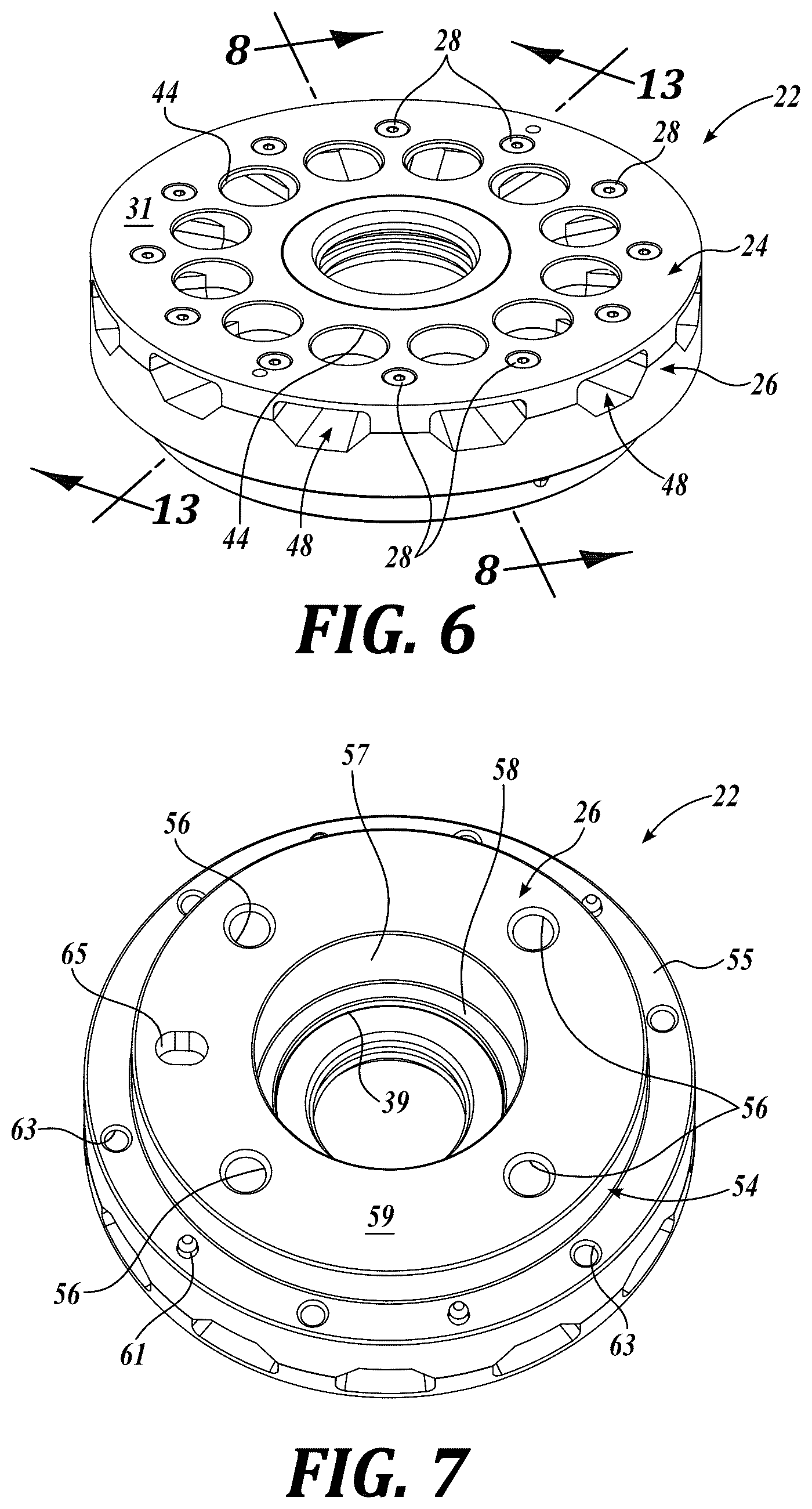 Patent US12492030 Figure 4 – Turret assemblies for container sealing system