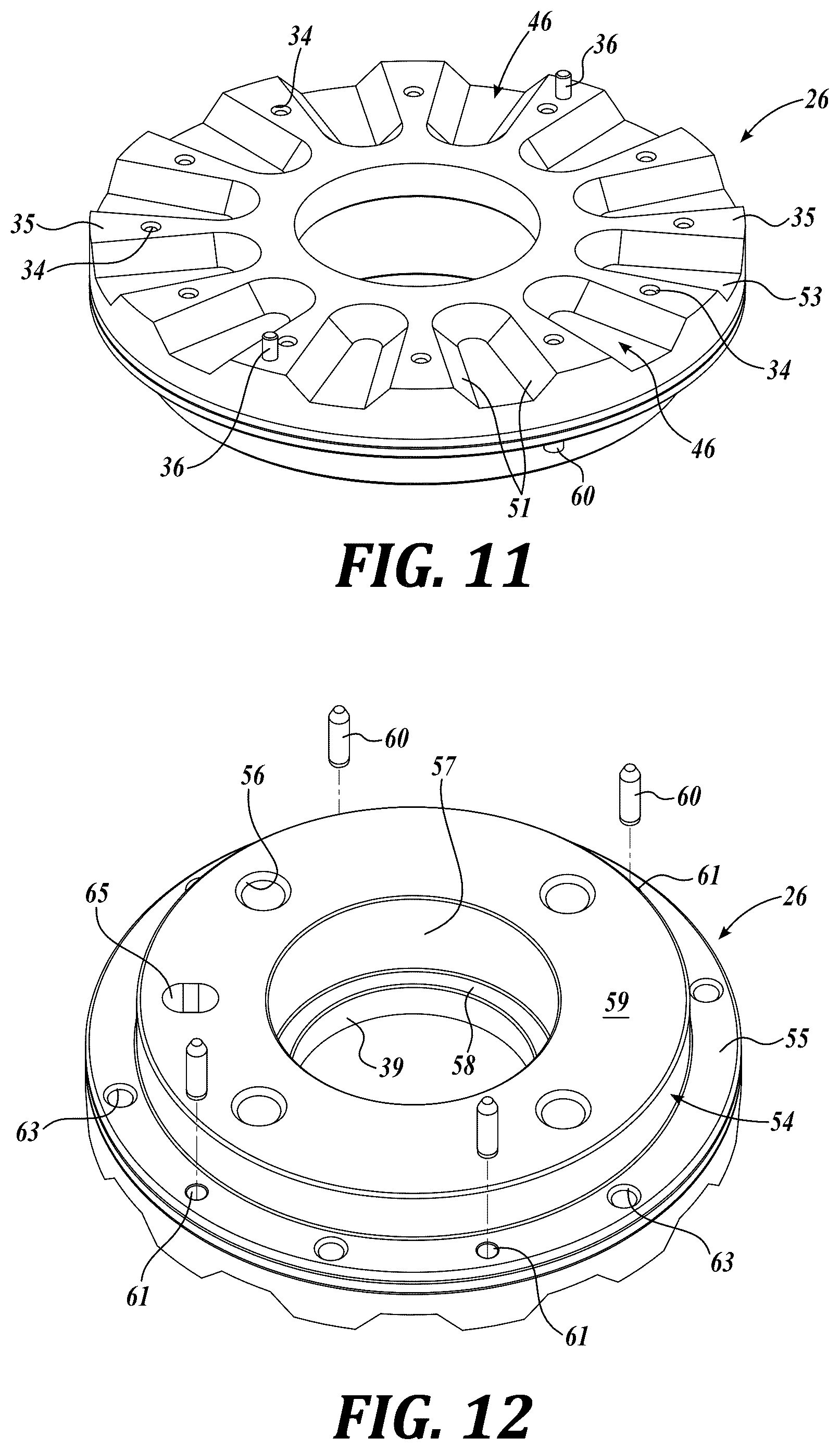 Patent US12492030 Figure 7 – Turret assemblies for container sealing system