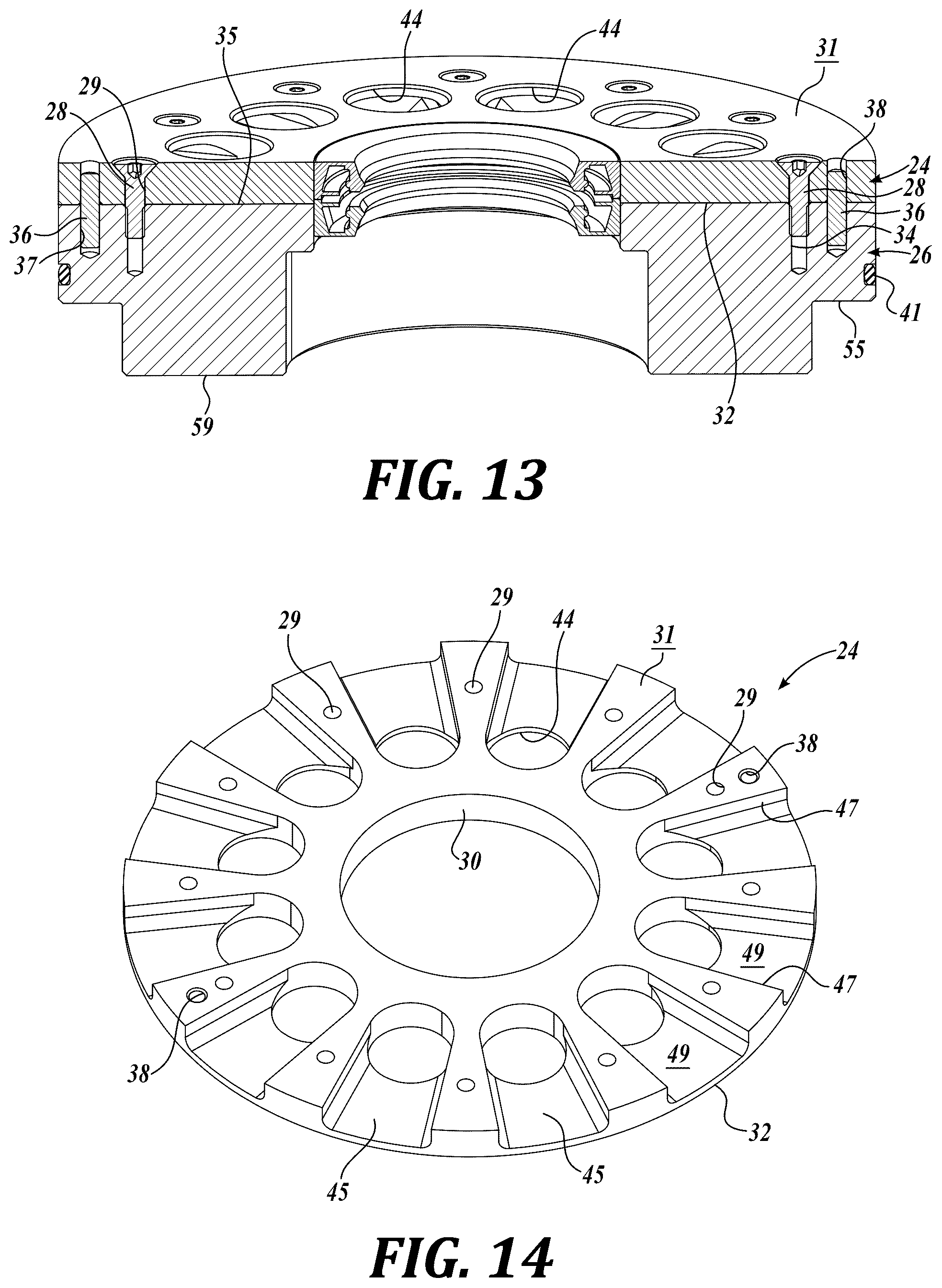Patent US12492030 Figure 8 – Turret assemblies for container sealing system