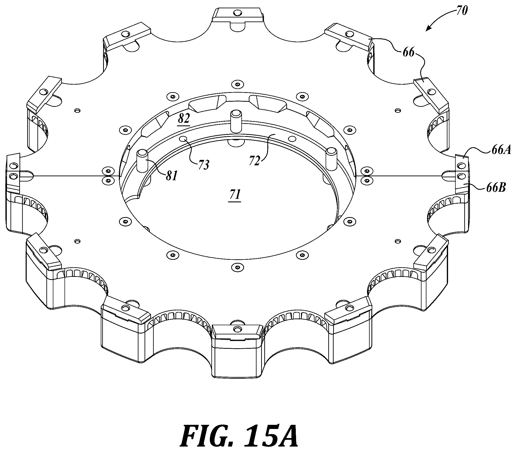 Patent US12492030 Figure 9 – Turret assemblies for container sealing system