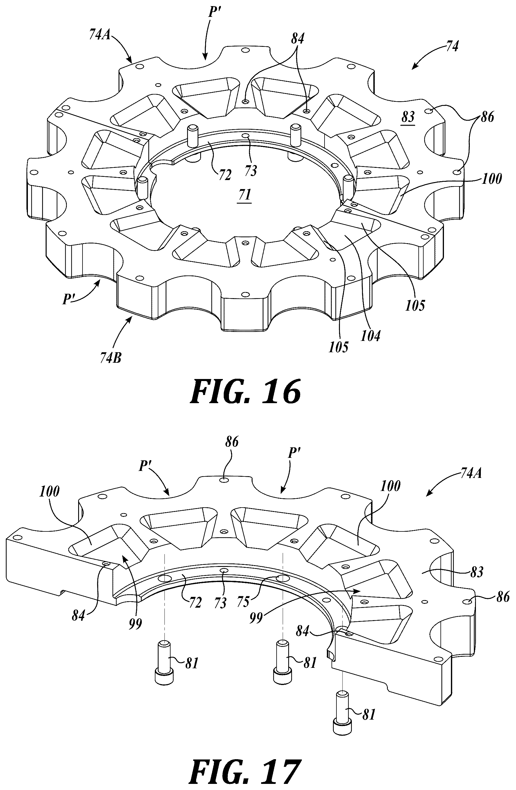Patent US12492030 Figure 11 – Turret assemblies for container sealing system