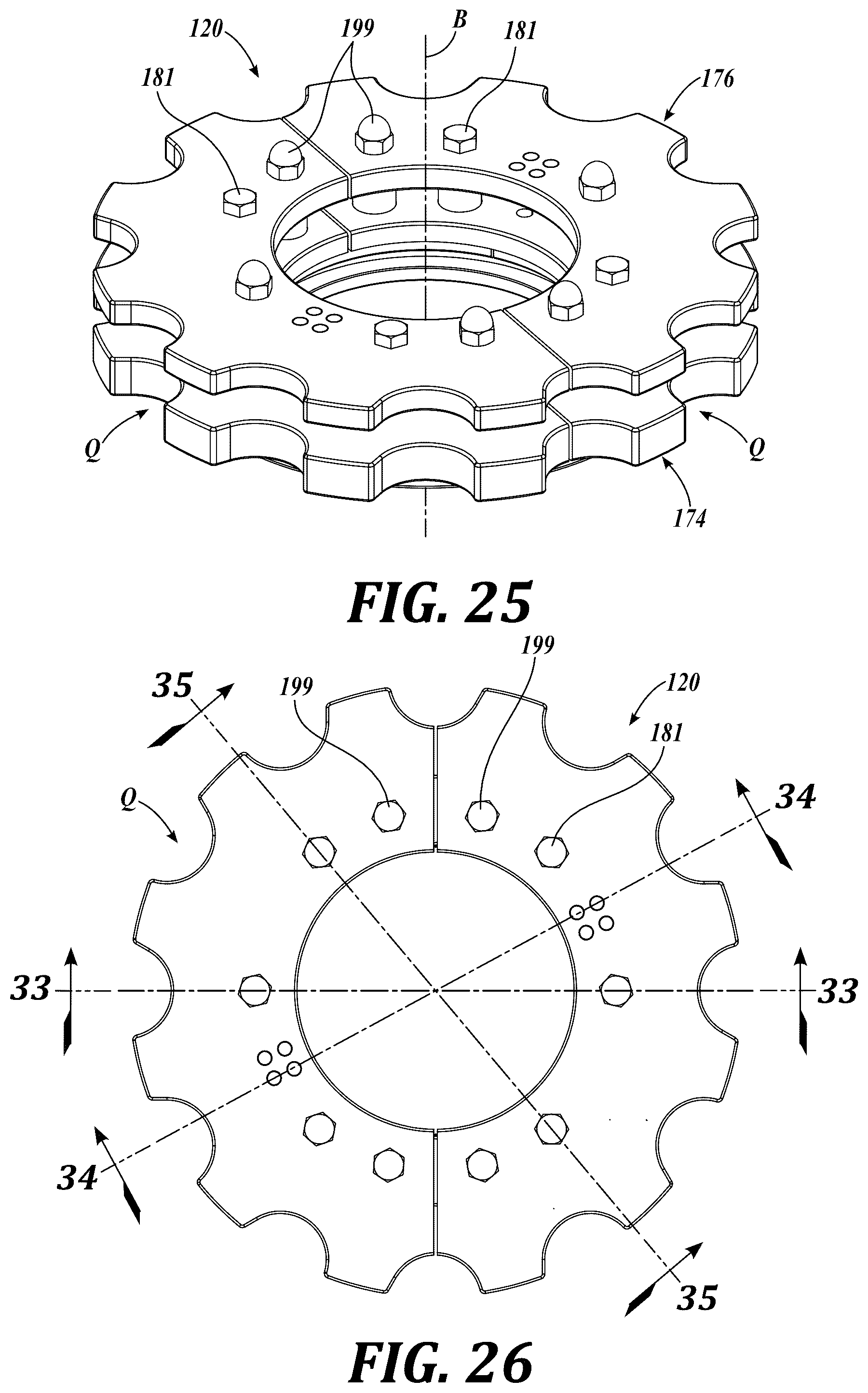Patent US12492030 Figure 18 – Turret assemblies for container sealing system