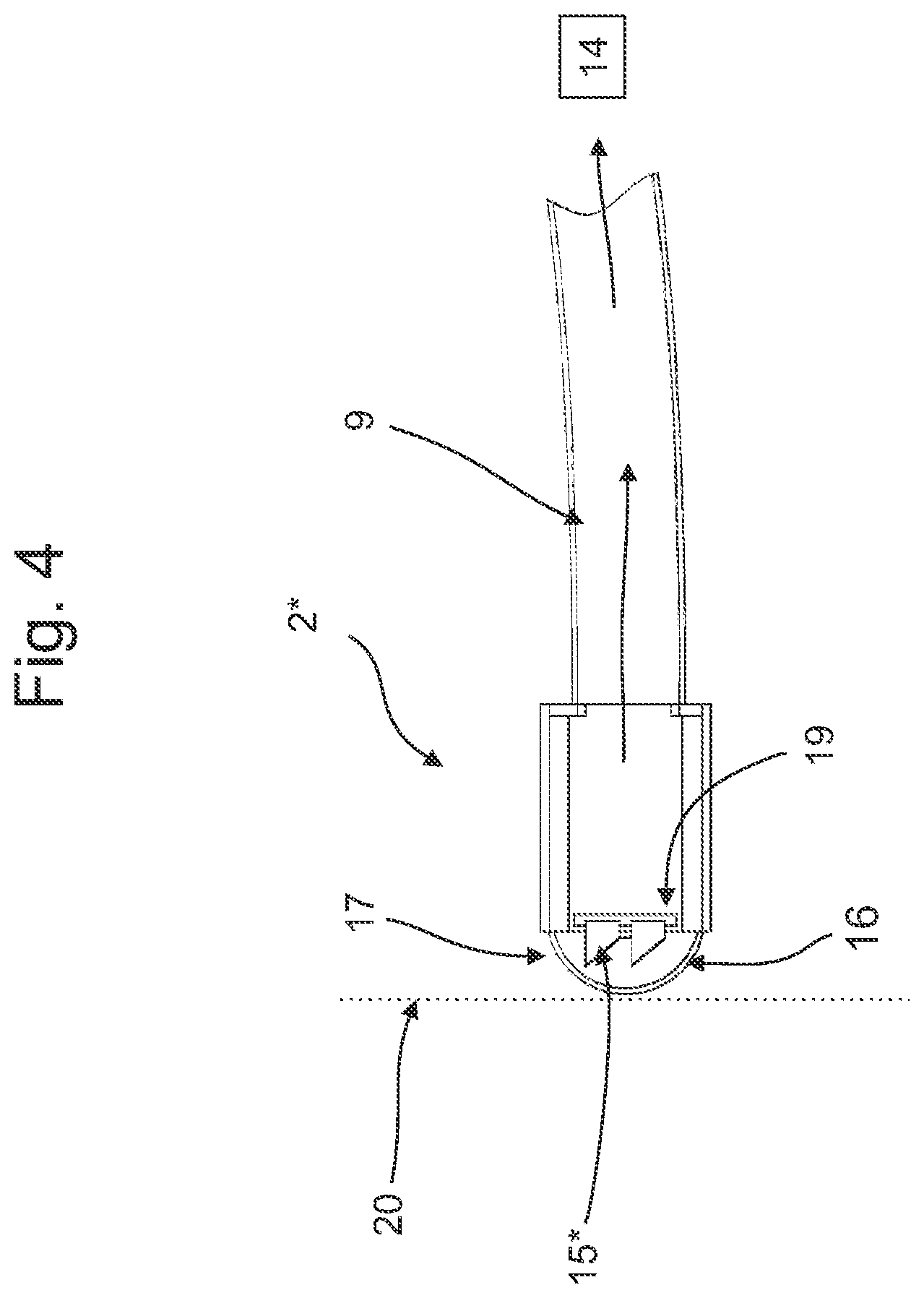 Patent US12492033 Figure 3 – Device and method for automatically removing a film wrapping from palletized stacks of products