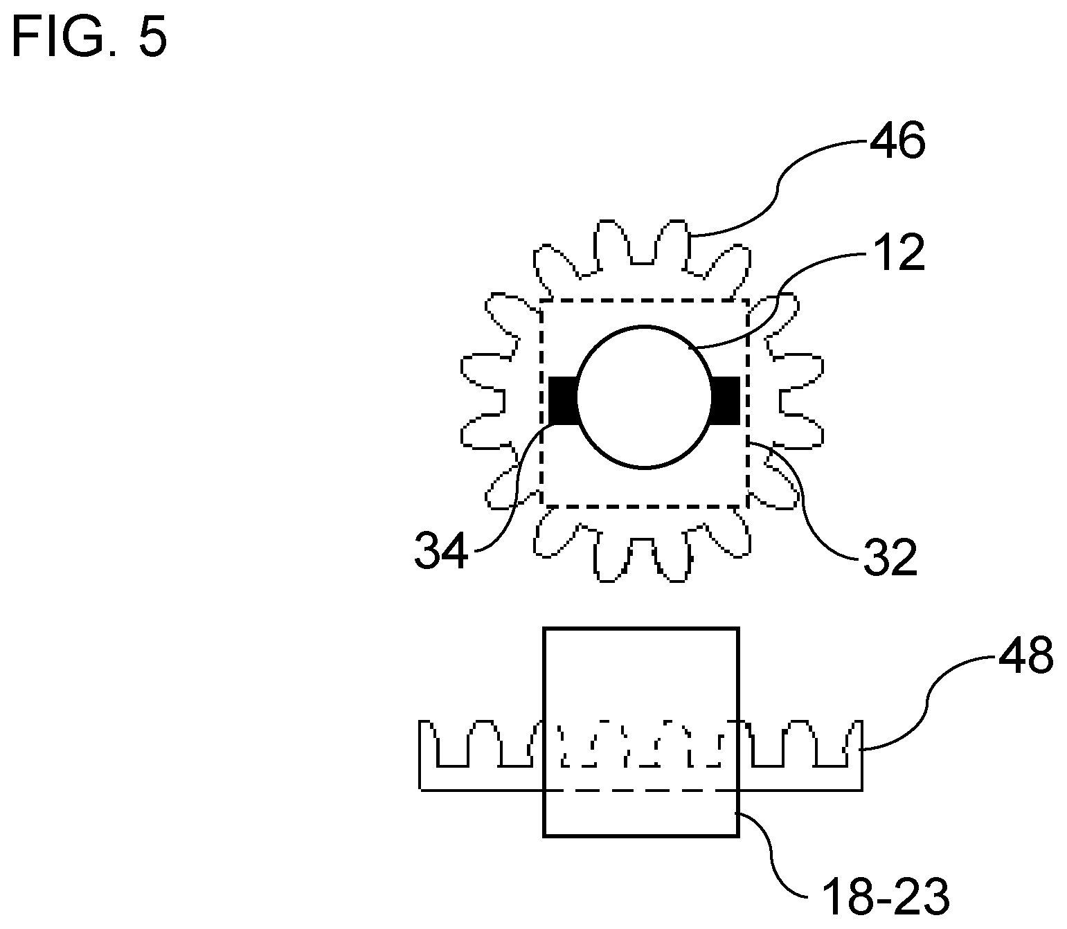 Patent US12492034 Figure 3 – Device for equipping containers