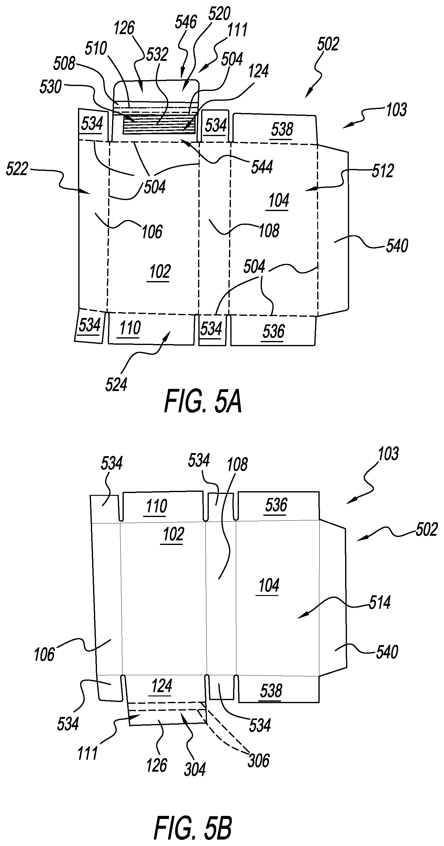 Patent US12492037 Figure 7 – Round trip container