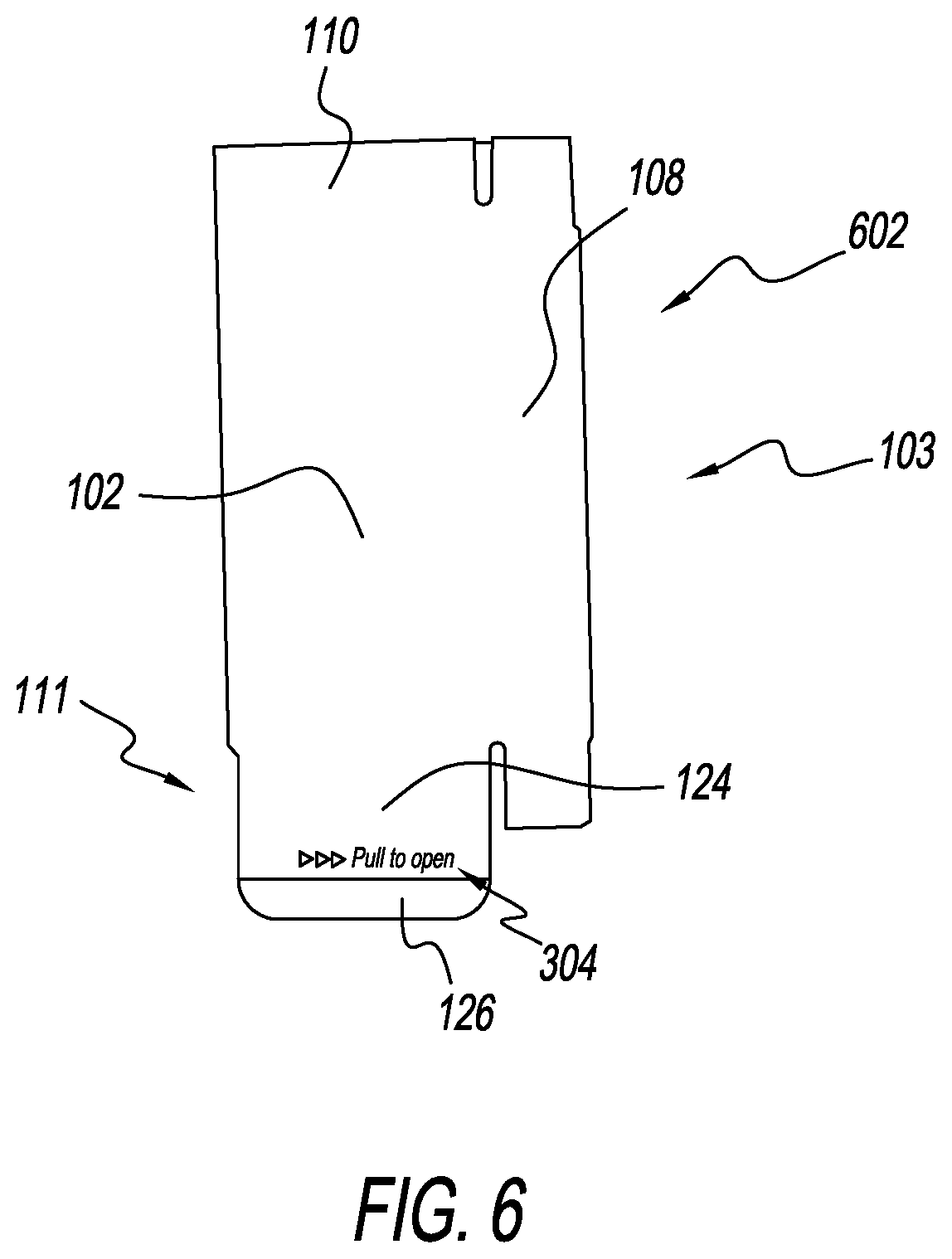 Patent US12492037 Figure 8 – Round trip container