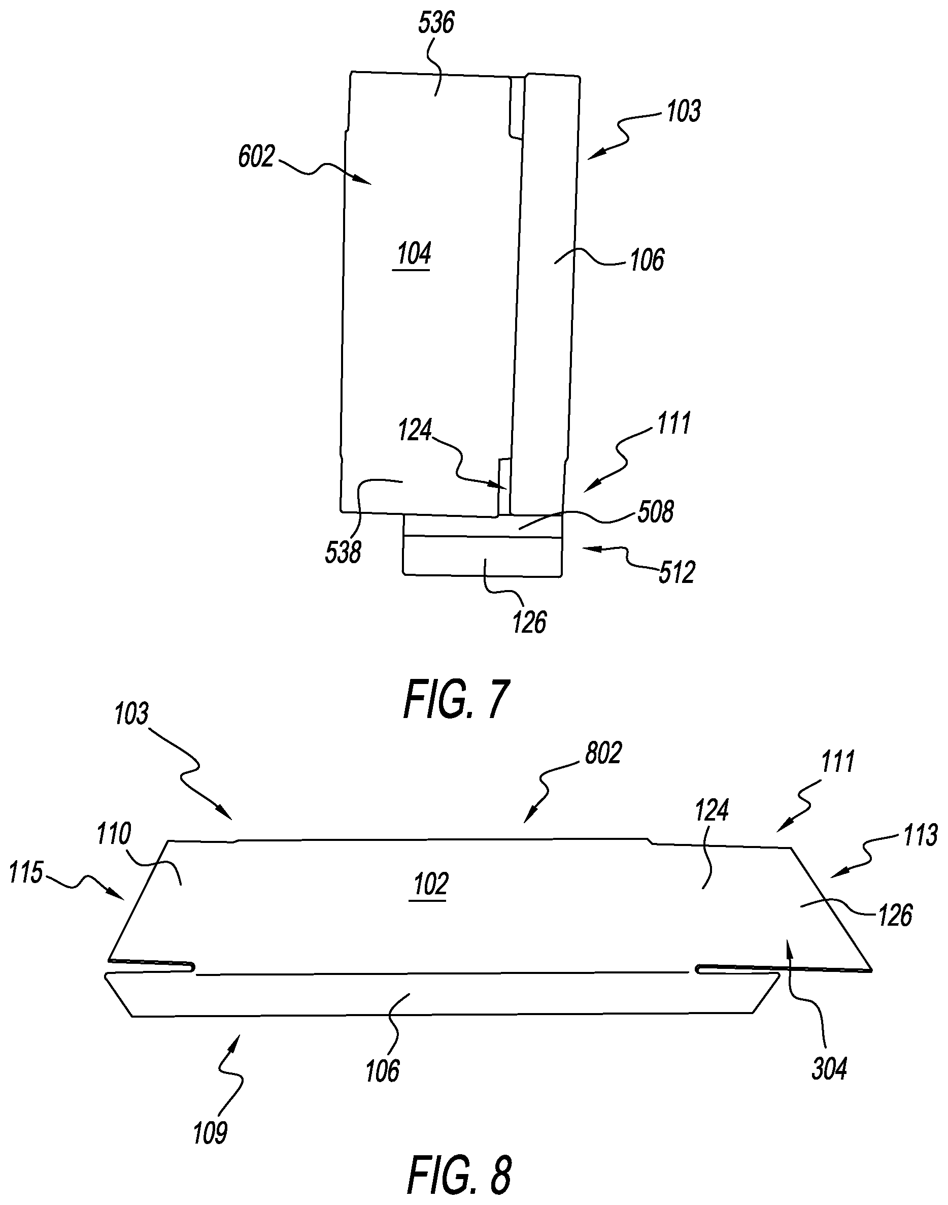 Patent US12492037 Figure 9 – Round trip container