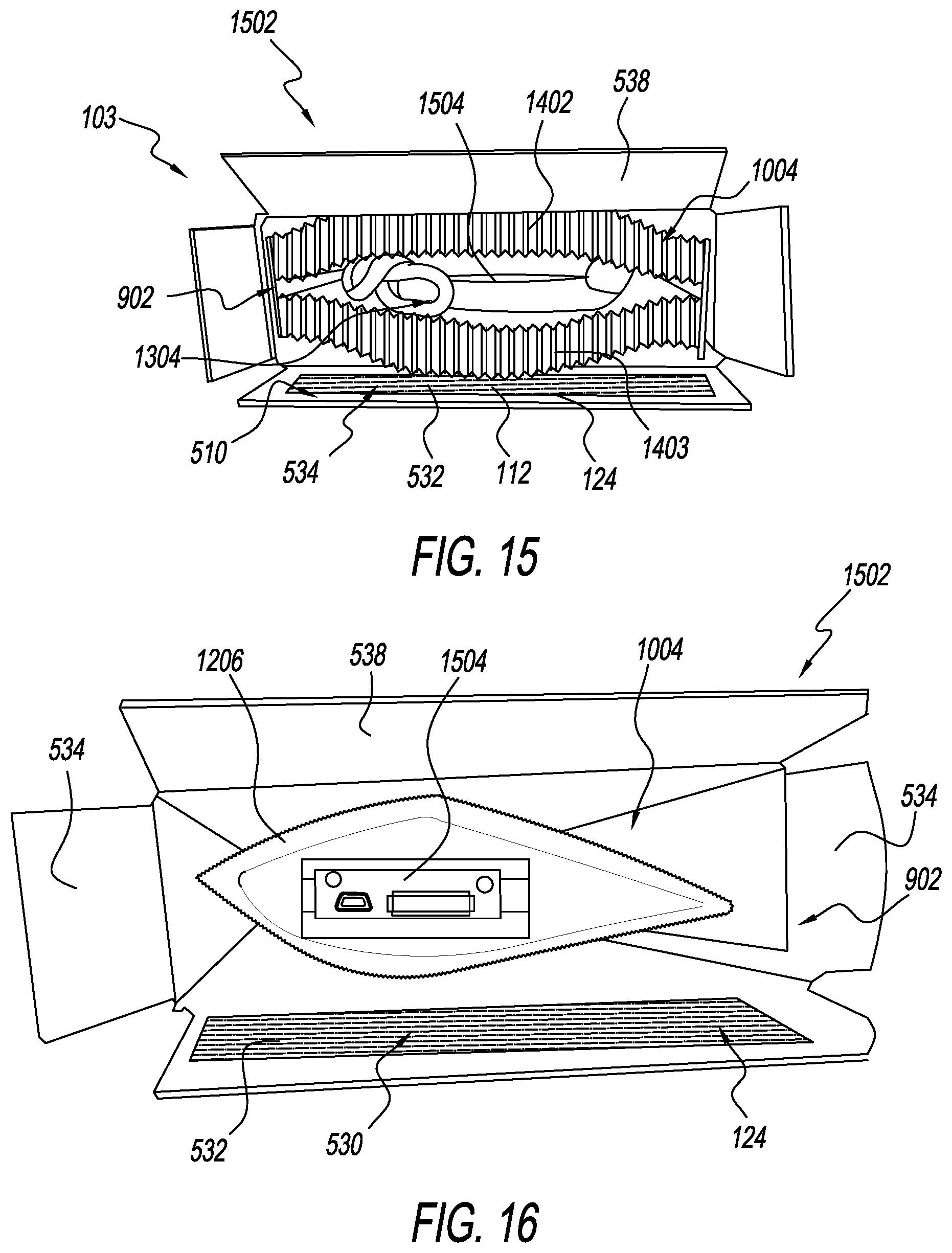 Patent US12492037 Figure 14 – Round trip container