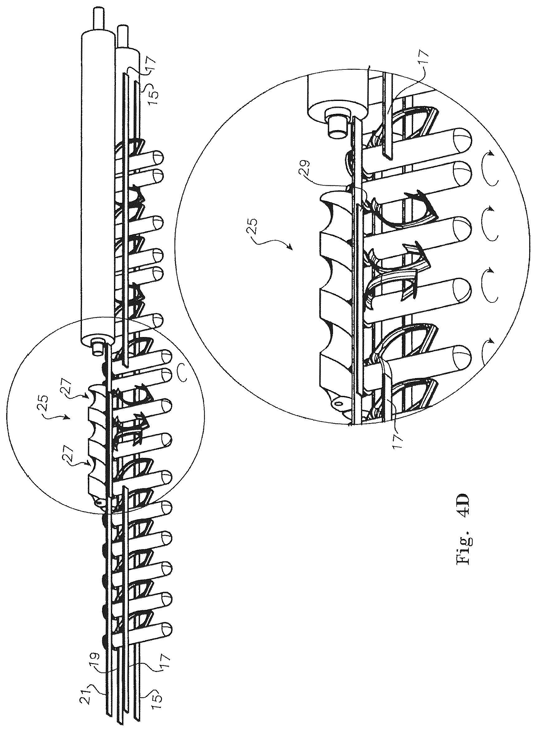 Patent US12492041 Figure 8 – Continuous stretch blow moulding system applied to specified integral handle pet preform and container structures