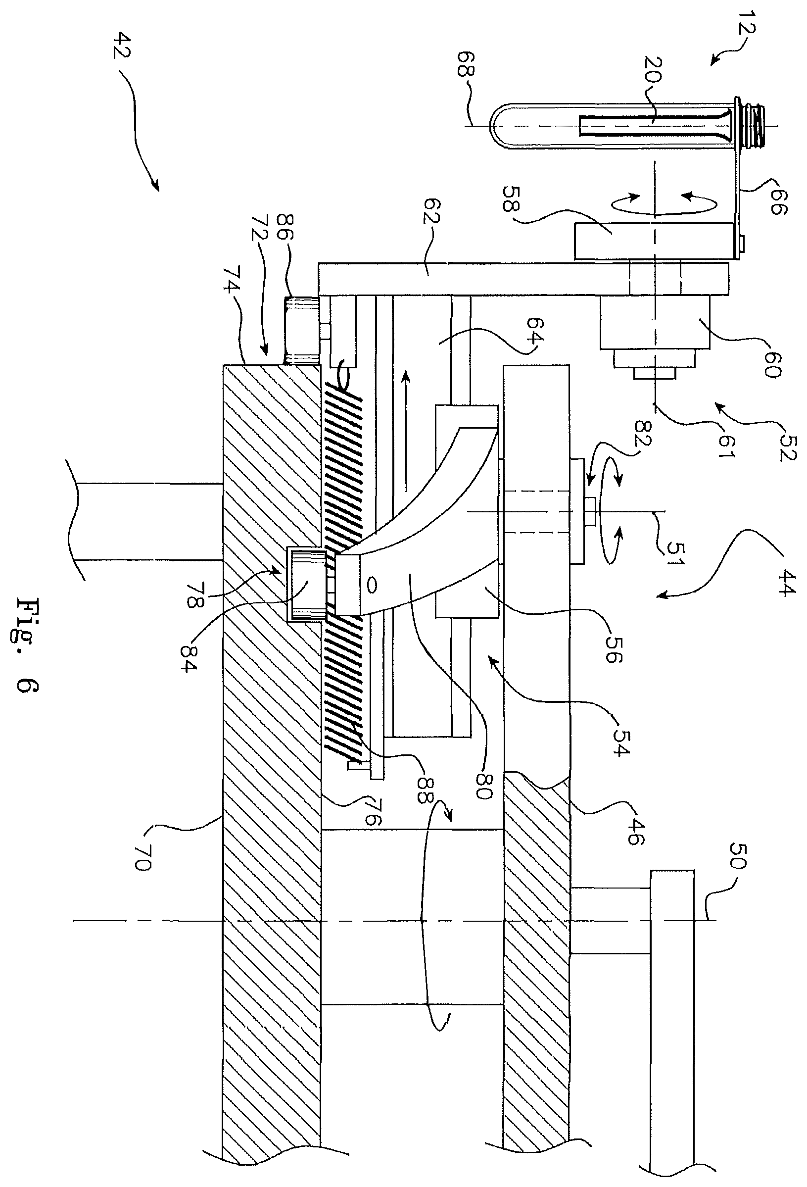 Patent US12492041 Figure 10 – Continuous stretch blow moulding system applied to specified integral handle pet preform and container structures