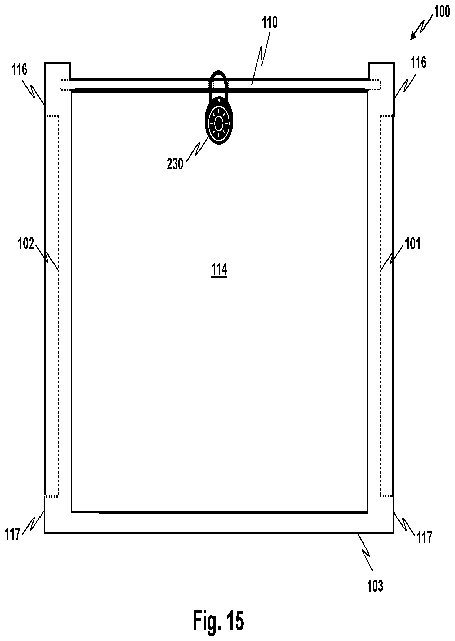 Patent US12492042 Figure 13 – Returnable shipping container