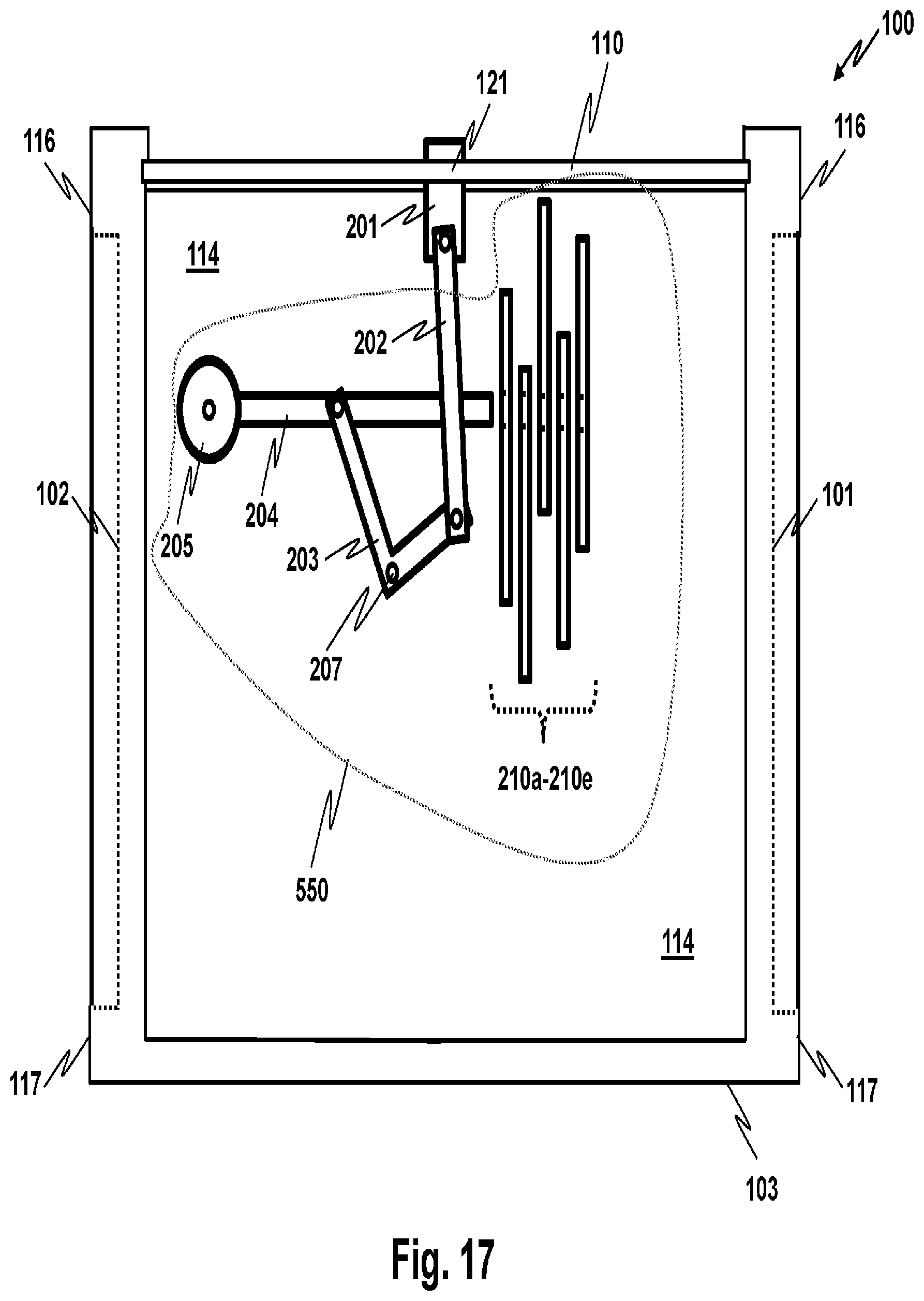 Patent US12492042 Figure 15 – Returnable shipping container