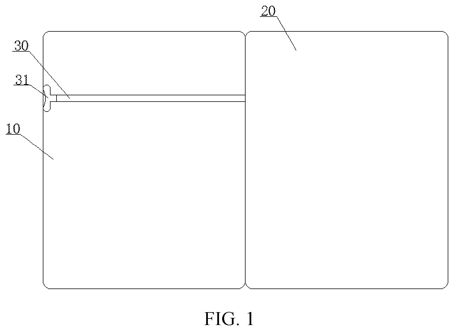 Patent US12492044 Figure 1 – Easy-to-fill child resistant bag