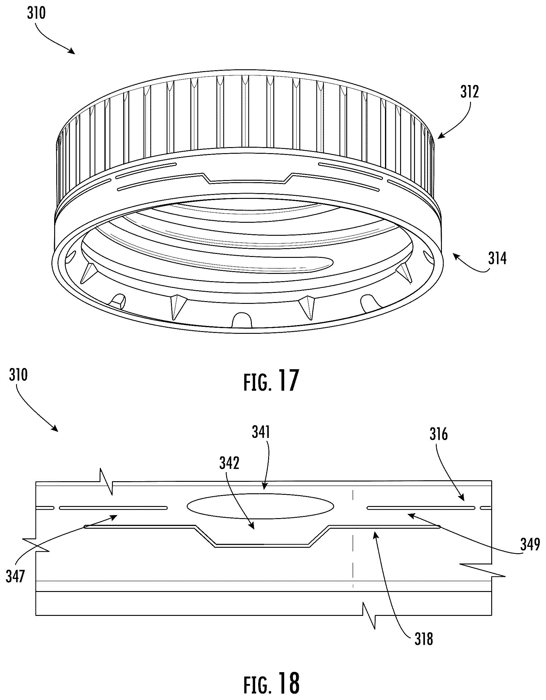 Patent US12492045 Figure 10 – Tethered, hinged closure