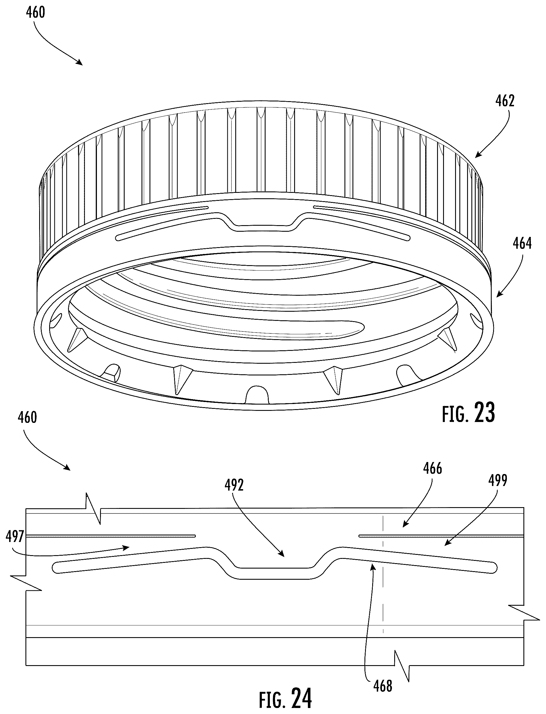 Patent US12492045 Figure 13 – Tethered, hinged closure