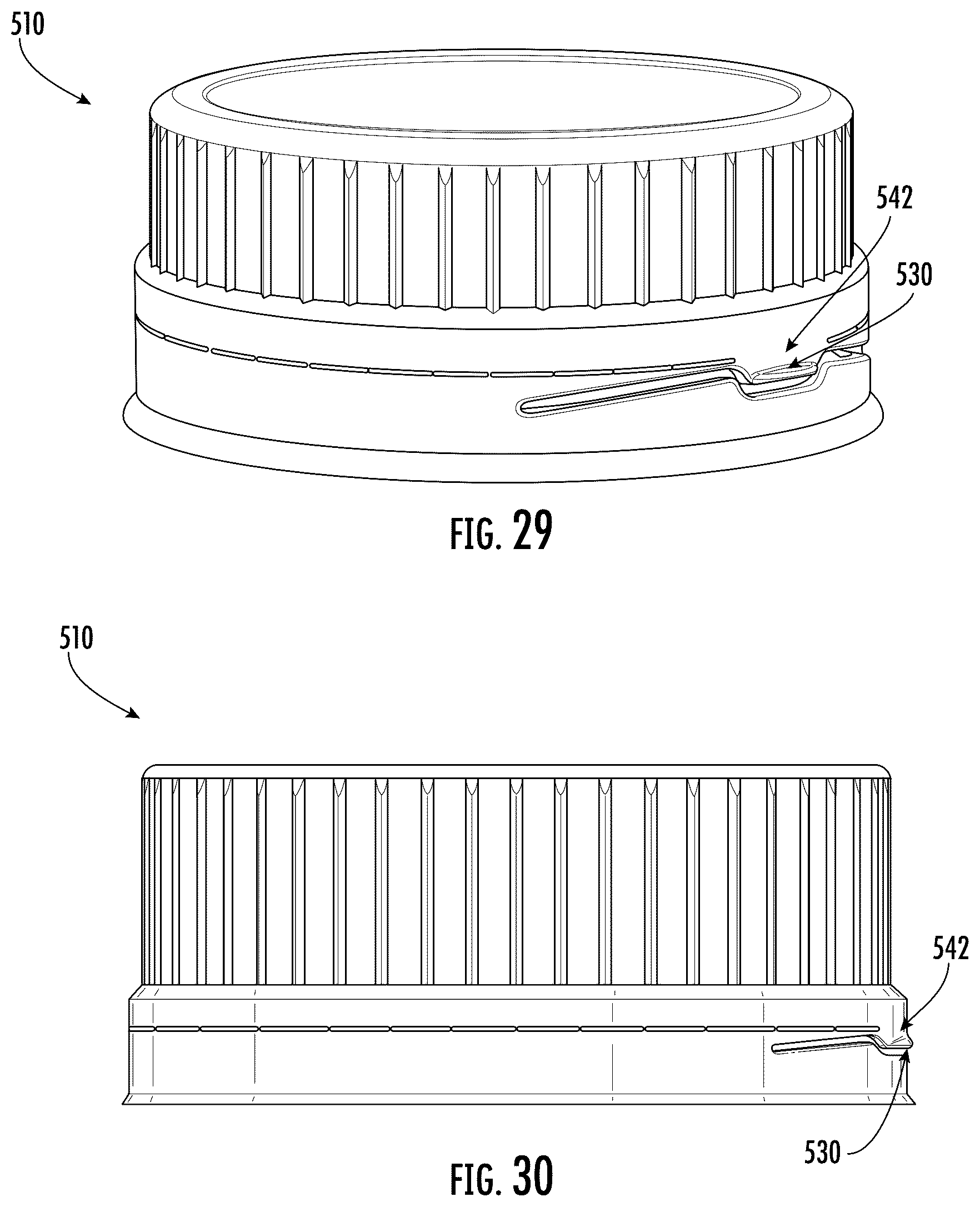 Patent US12492045 Figure 16 – Tethered, hinged closure