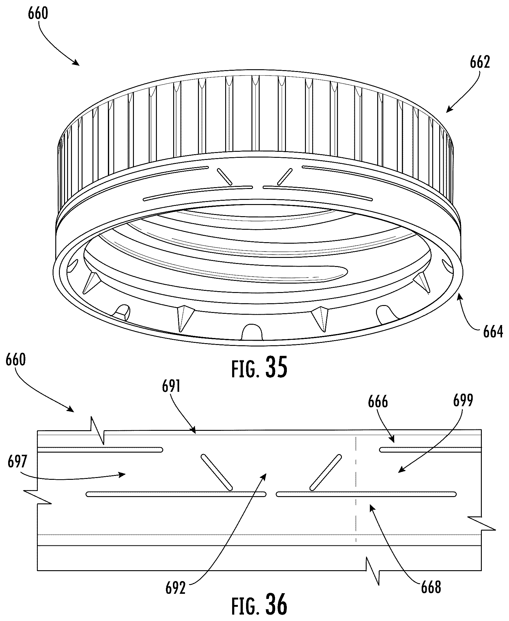Patent US12492045 Figure 19 – Tethered, hinged closure