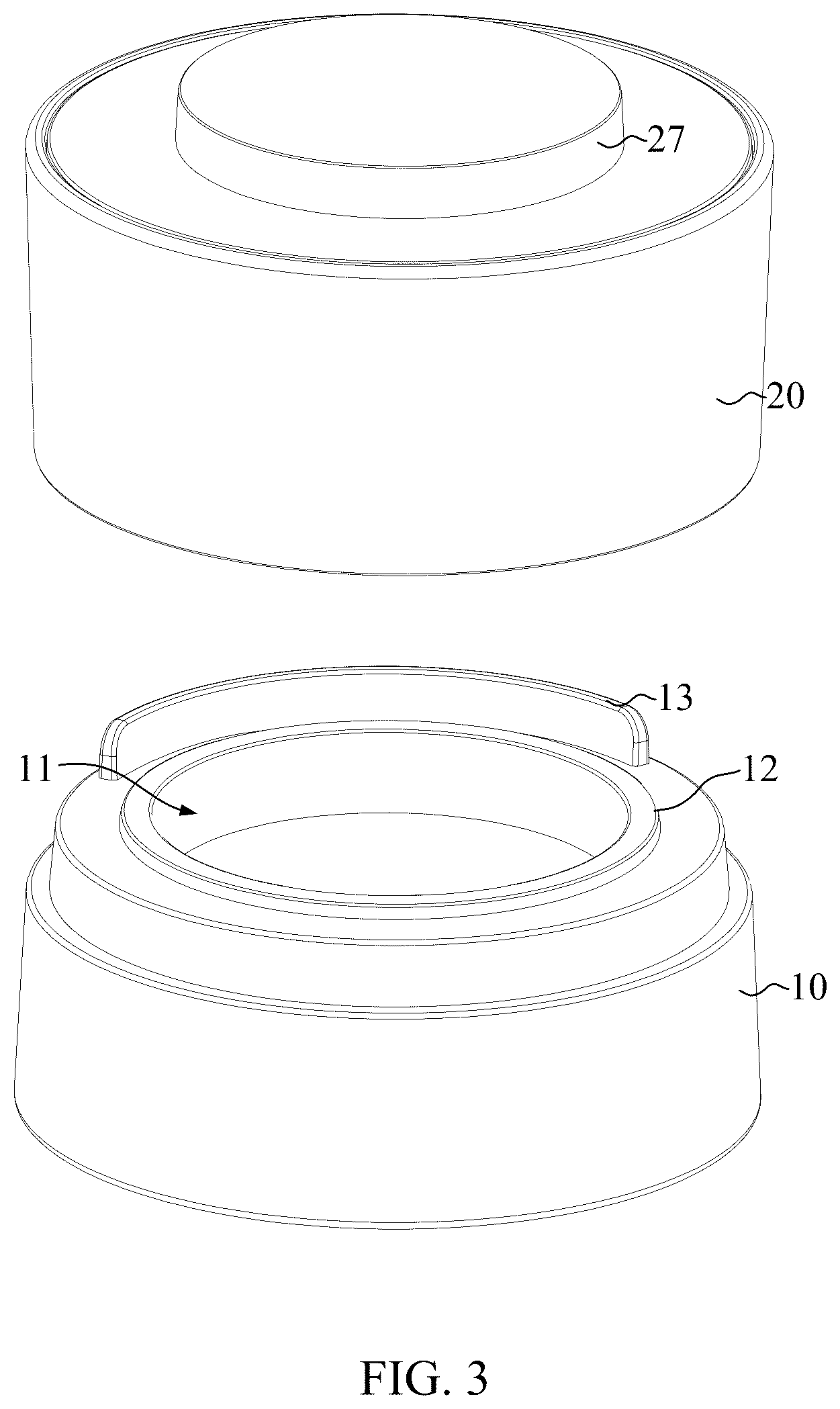 Patent US12492046 Figure 3 – Sealing device for capsule product and operation method thereof