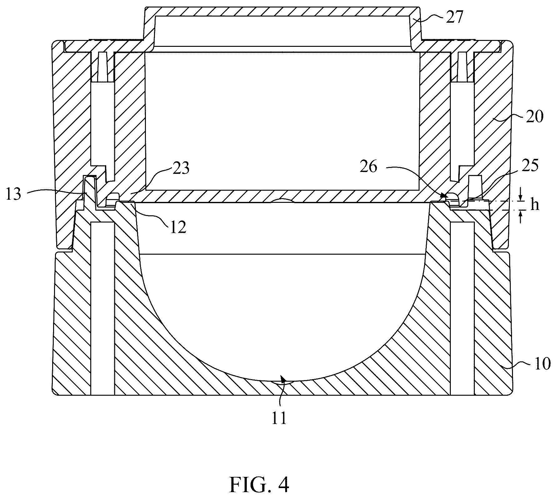 Patent US12492046 Figure 4 – Sealing device for capsule product and operation method thereof