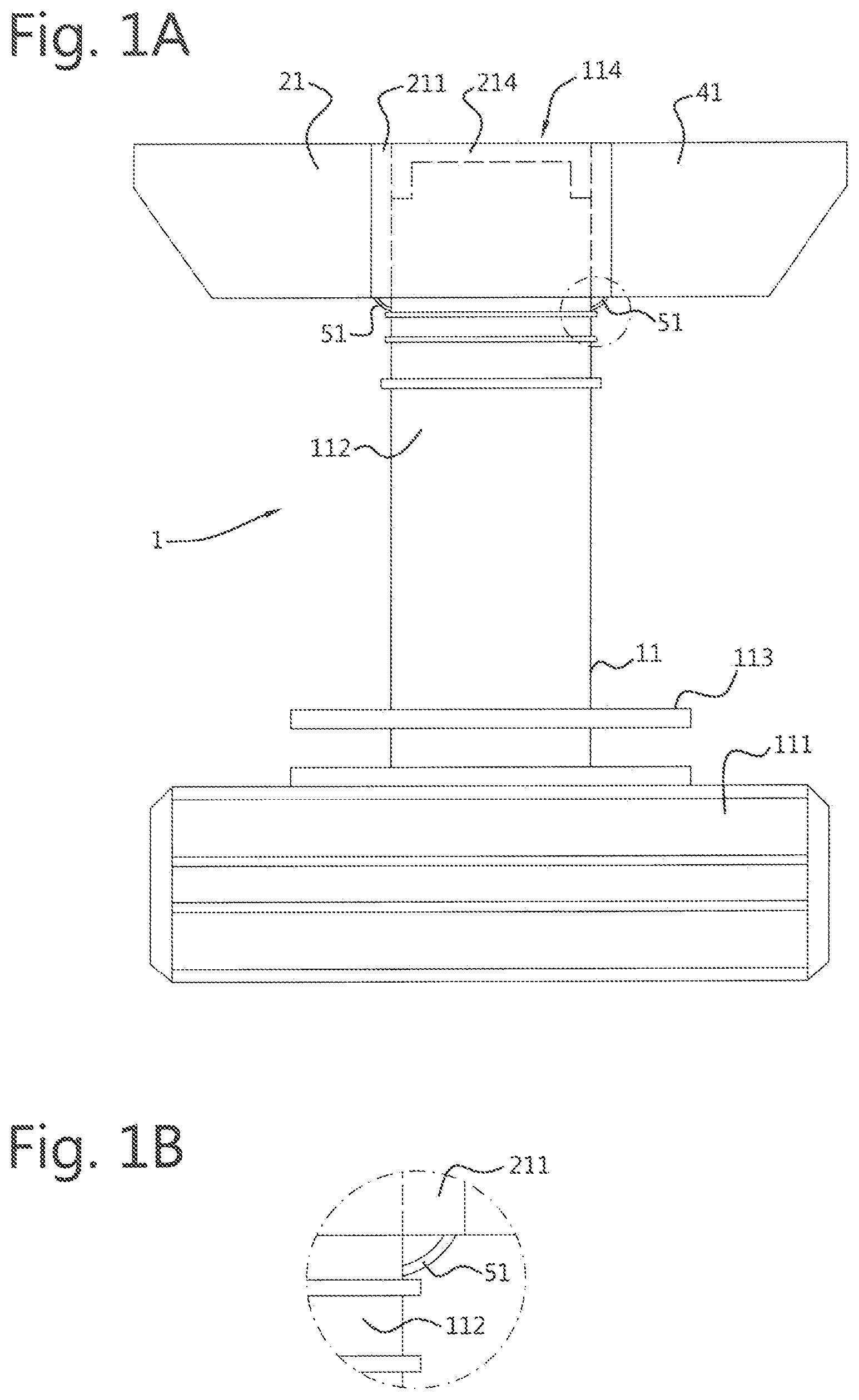 Patent US12492048 — Spout-cap unit, pouch comprising such a spout-cap unit — Figure 1