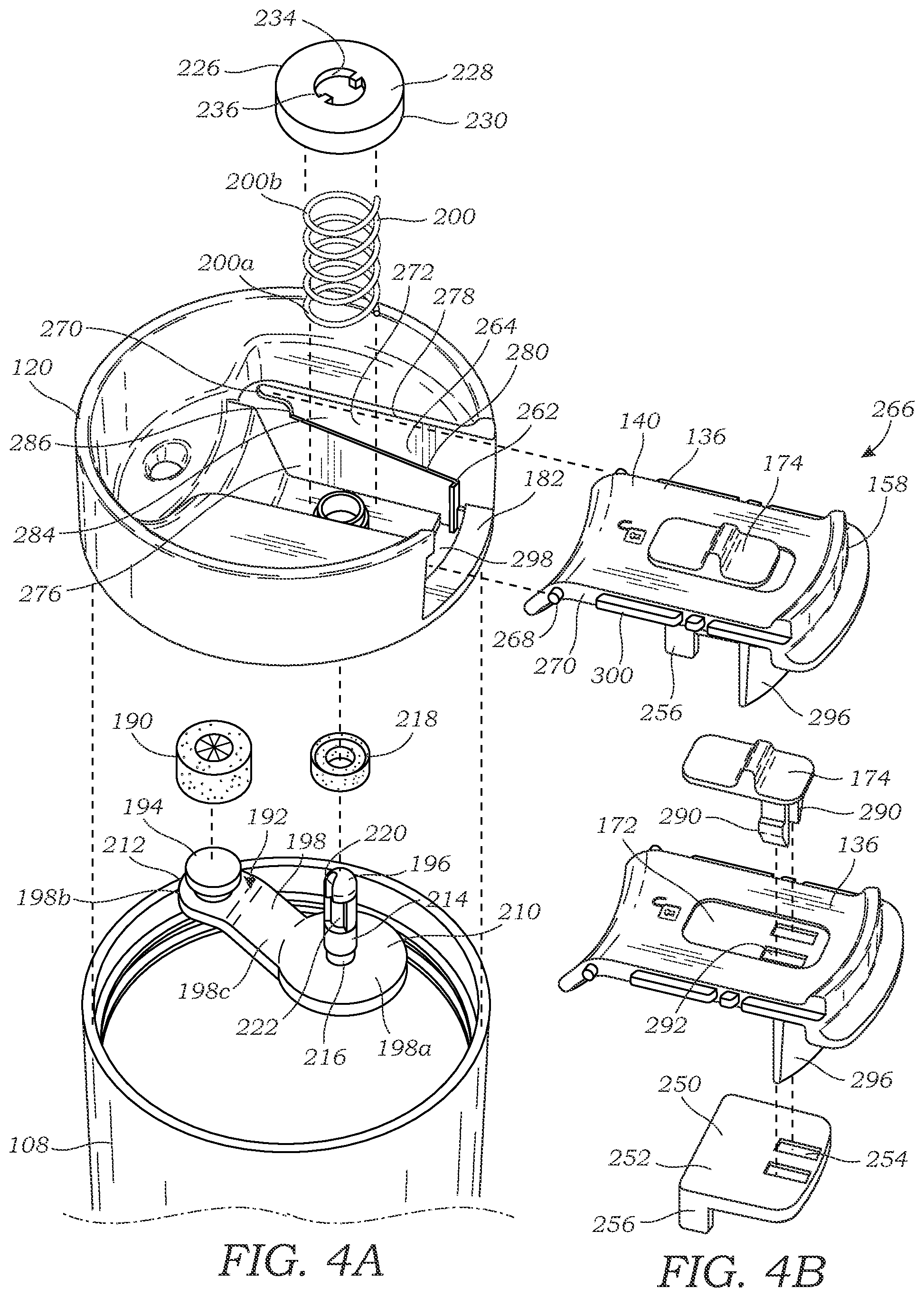 Patent US12492049 Figure 4 – Assemblies for drinking and related methods