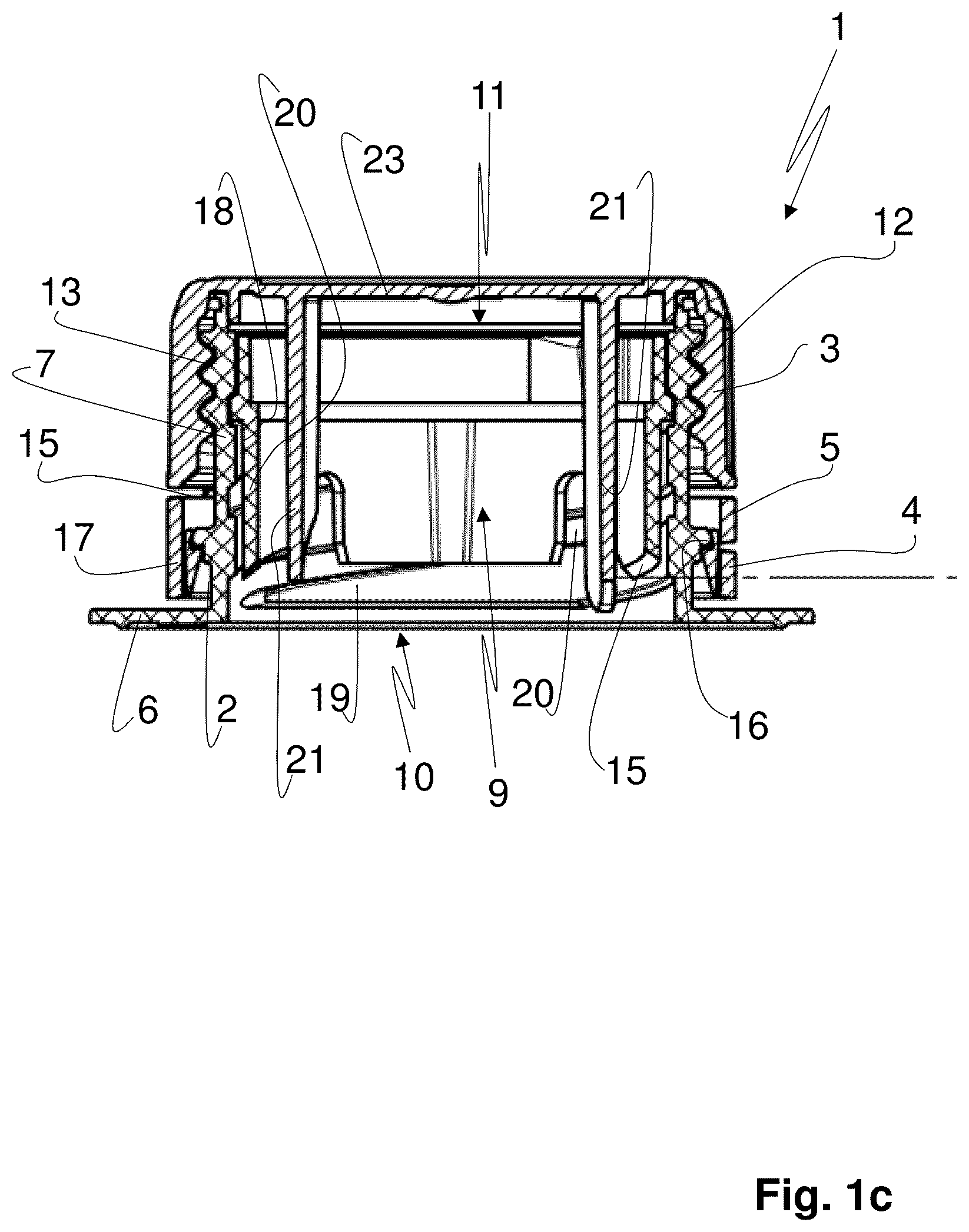 Patent US12492050 Figure 2 – Closure device