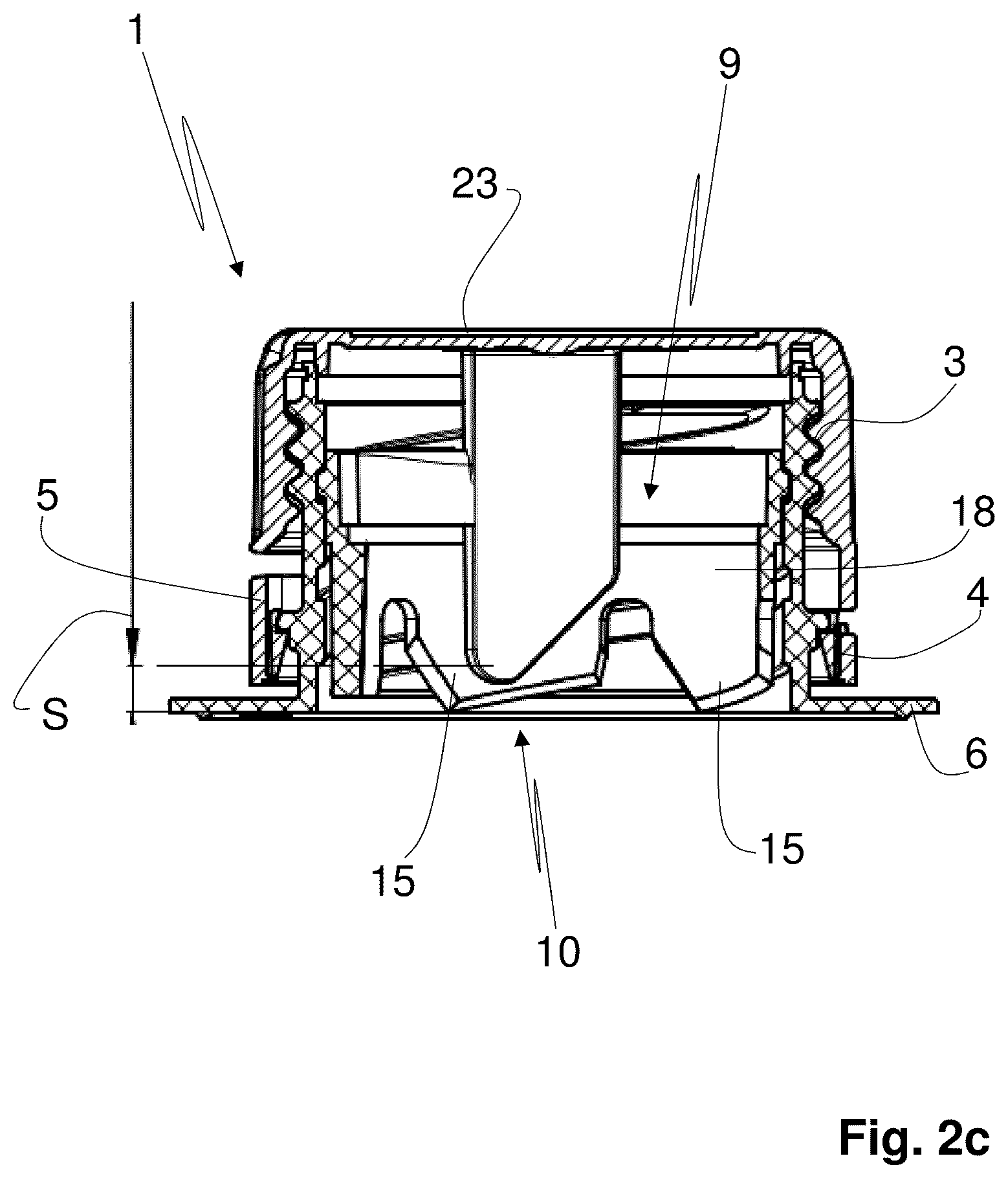 Patent US12492050 Figure 4 – Closure device
