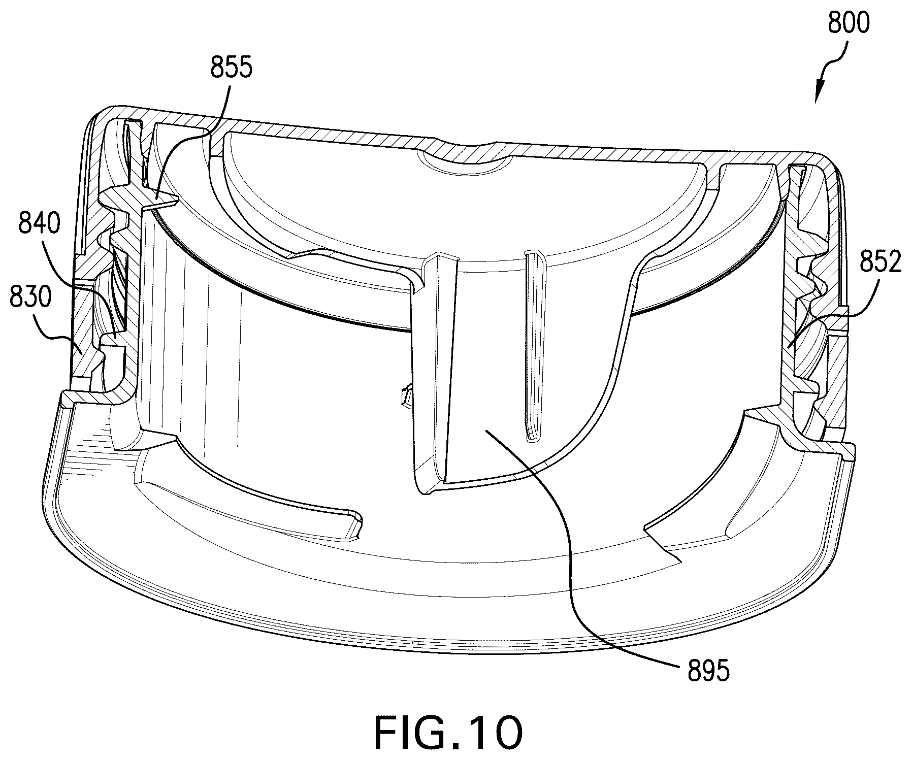 Patent US12492052 Figure 11 – Tethered cap and spout