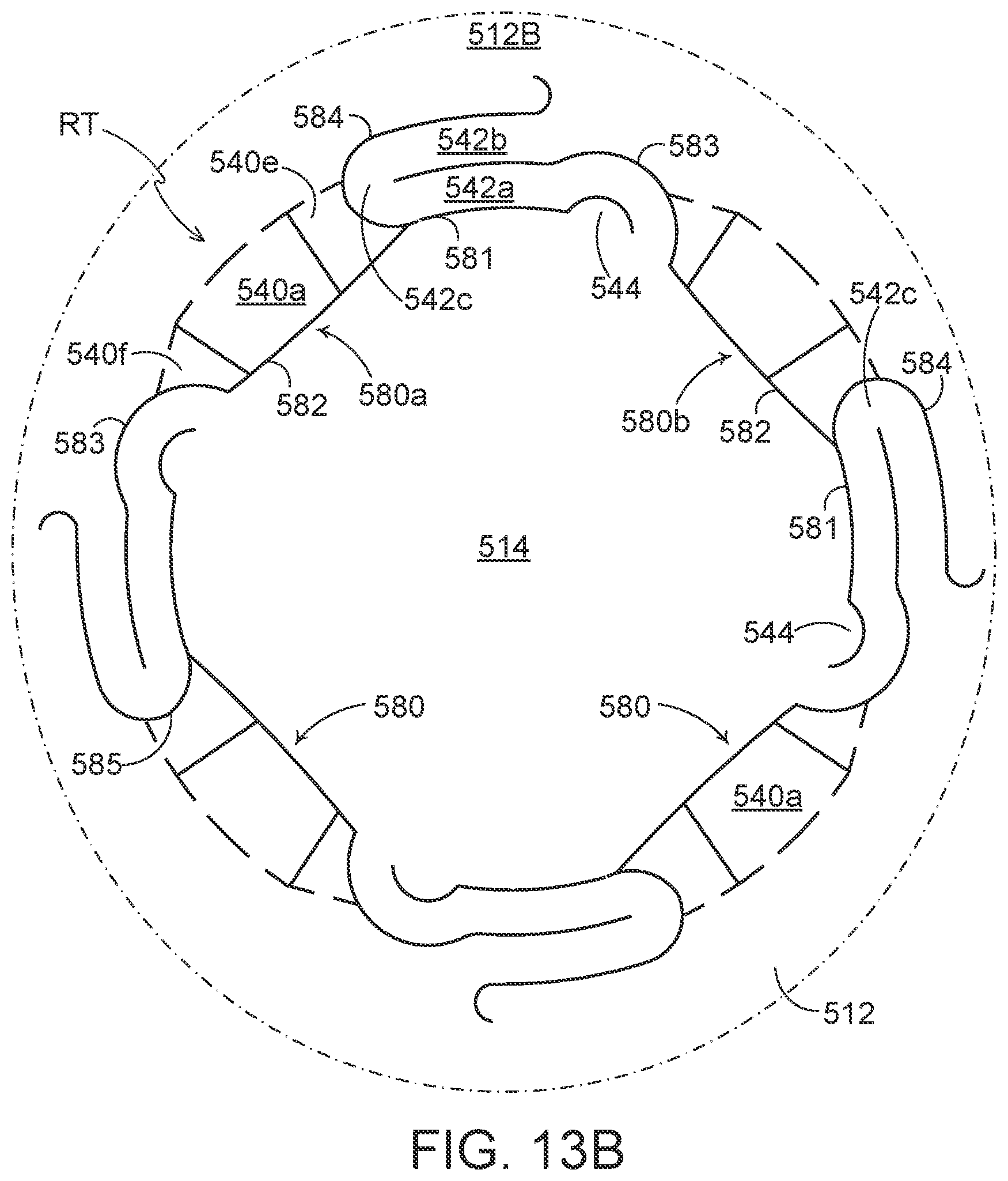Patent US12492054 Figure 14 – Article engaging structure, article carrier, and blank for forming the same