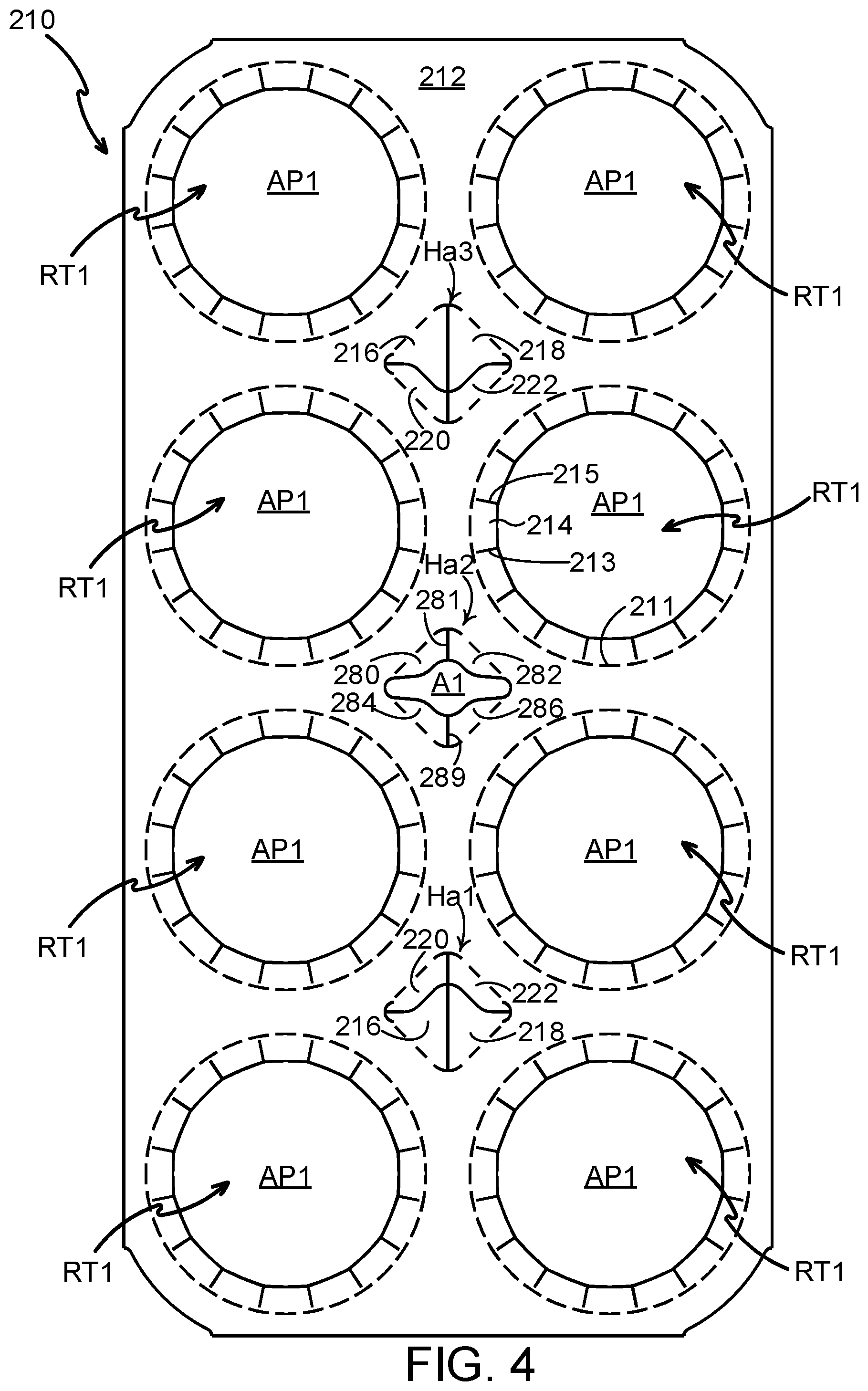 Patent US12492055 Figure 6 – Article carriers and blanks therefor