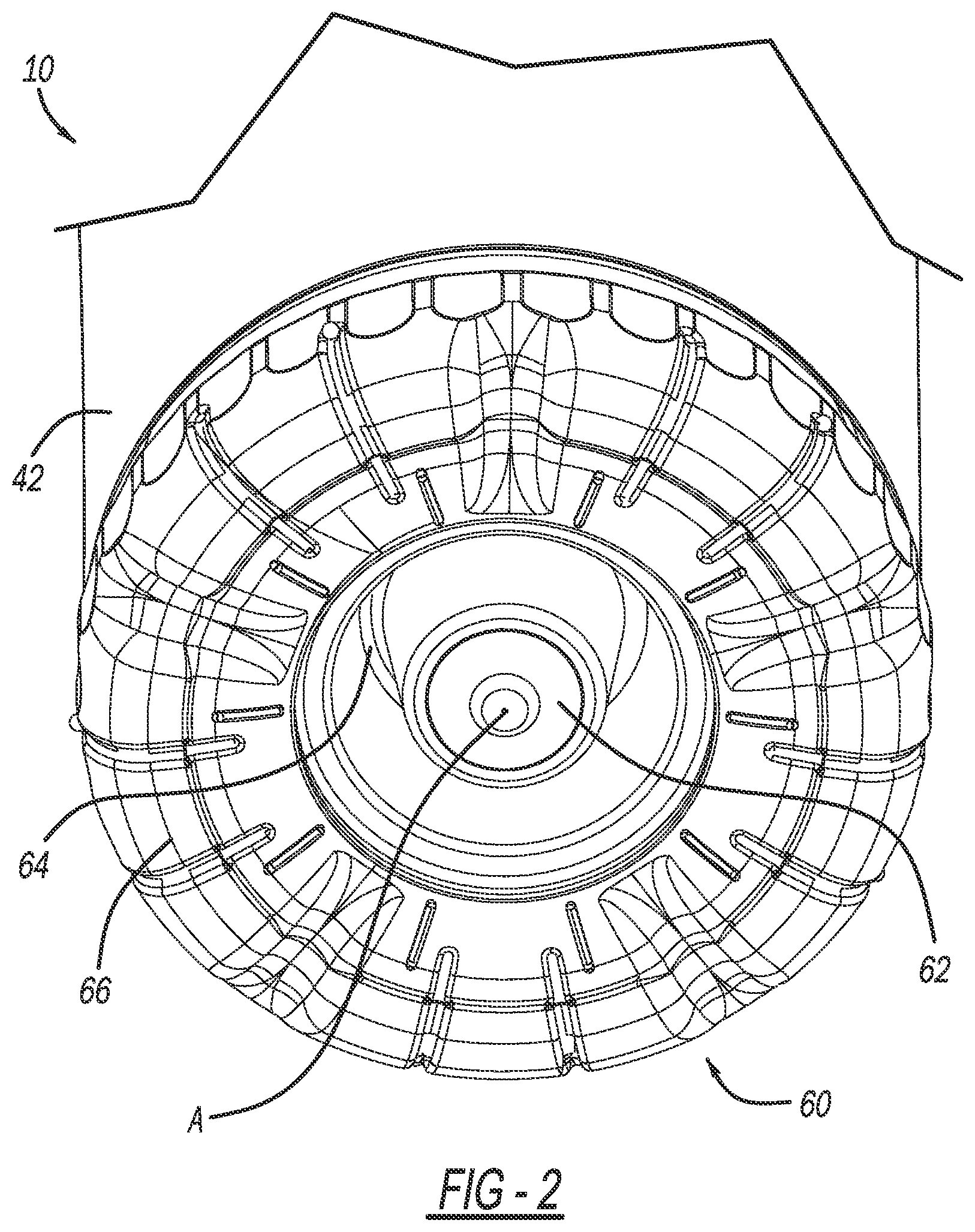 Patent US12492058 Figure 2 – Vertical displacement container base